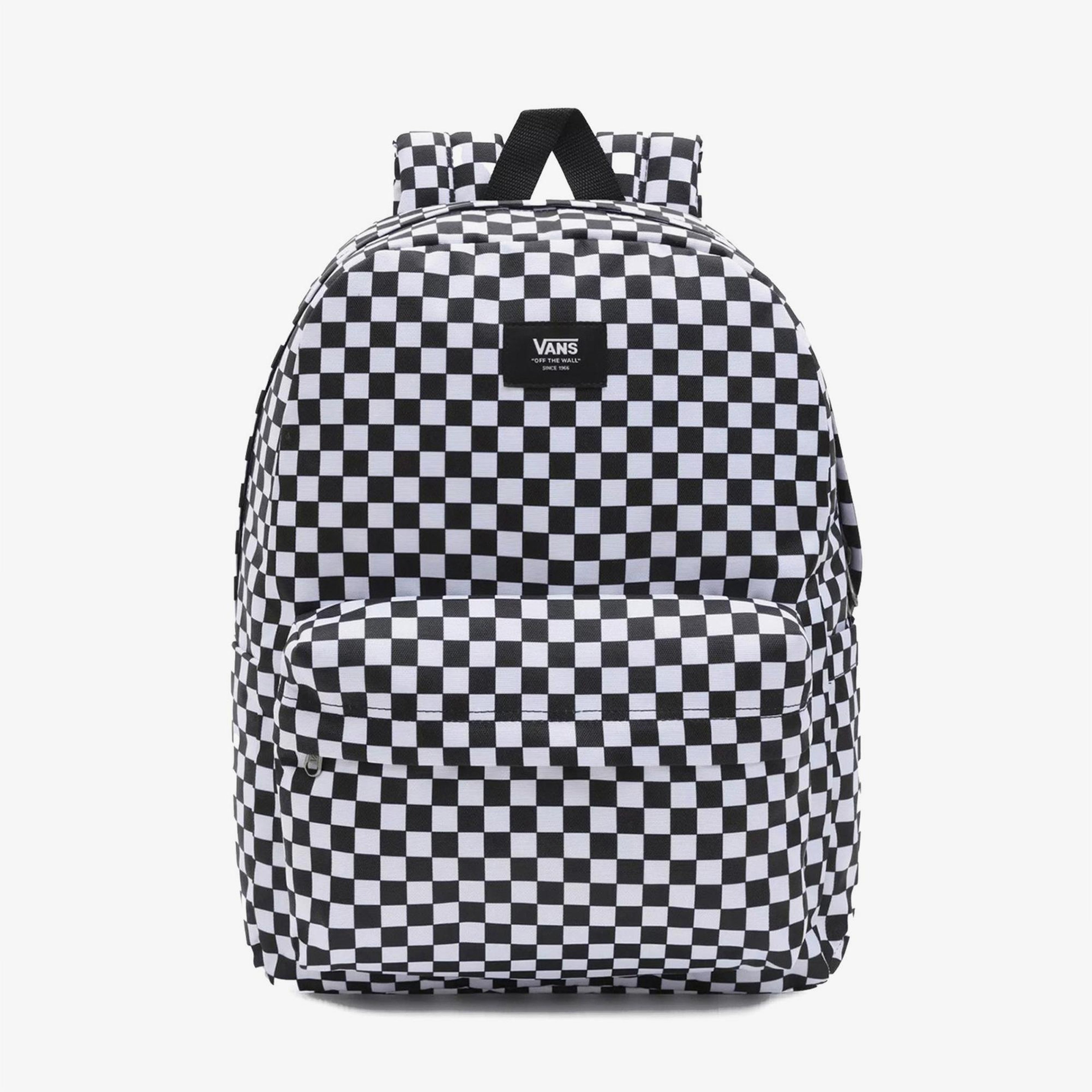 Vans Old Skool Check Unisex Siyah Sırt Çantası