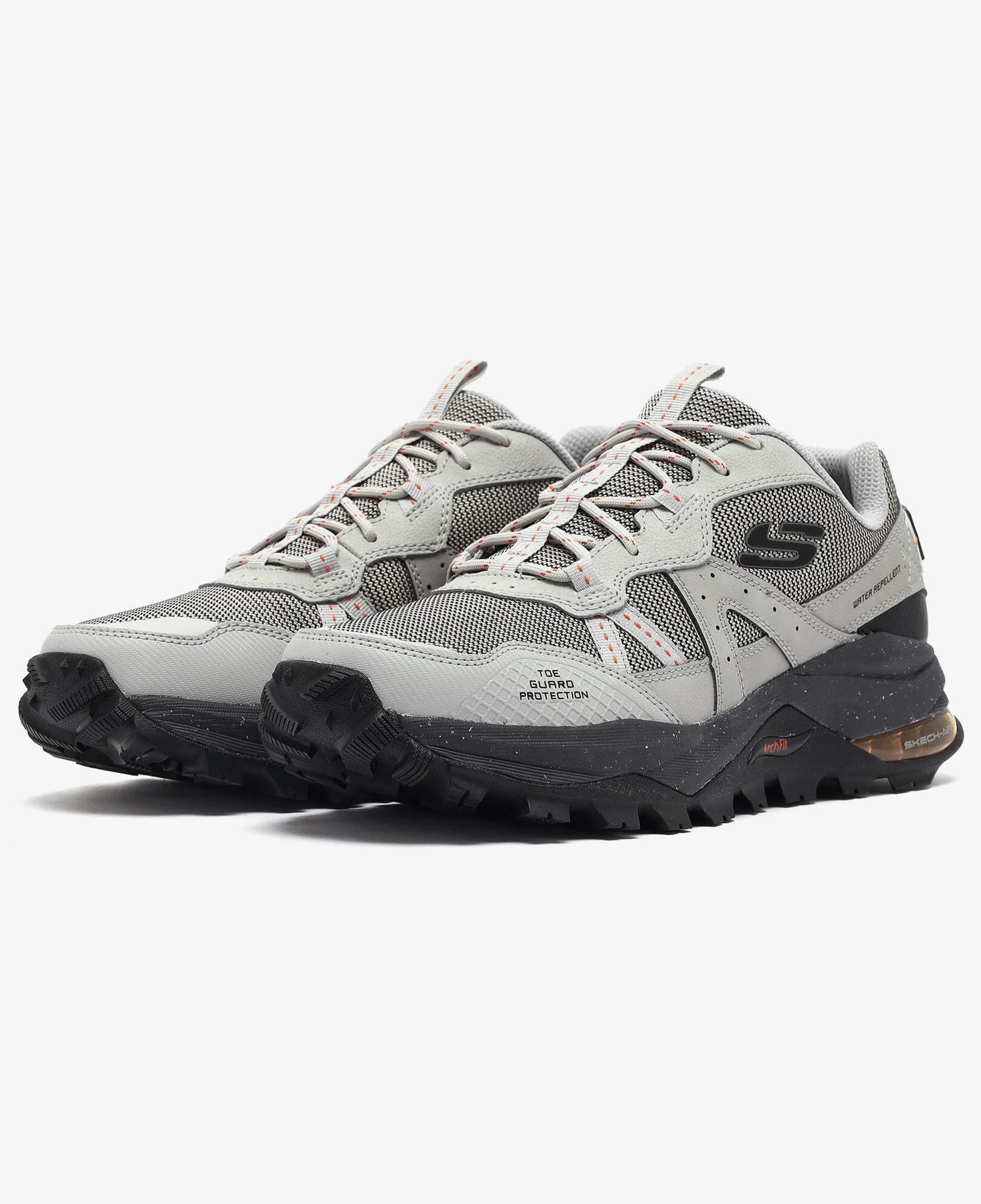 Skechers Arch Fit Trail Erkek Gri Outdoor Ayakkabı