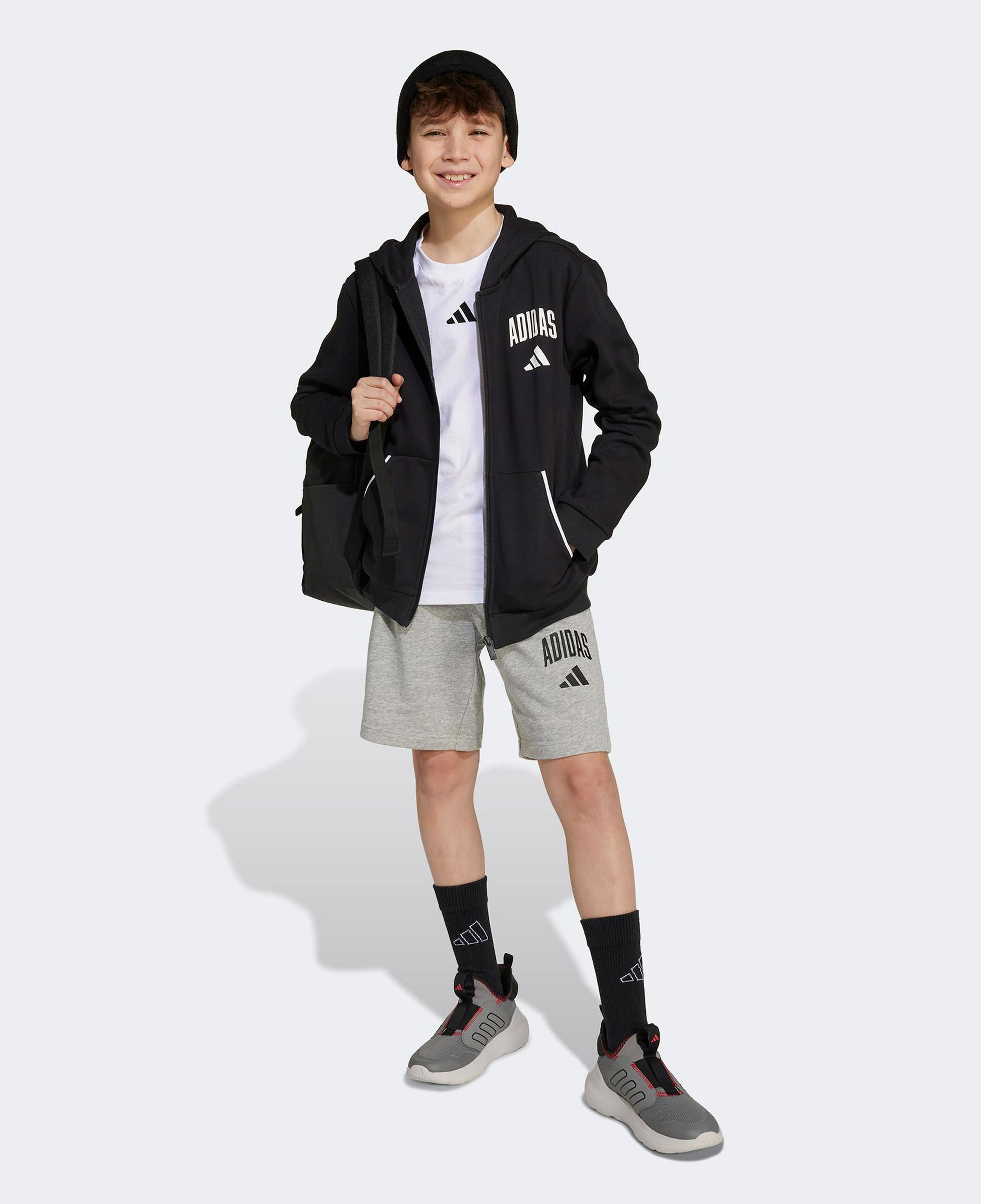 adidas Seasonal Essentials Collegiate Çocuk Siyah Ceket