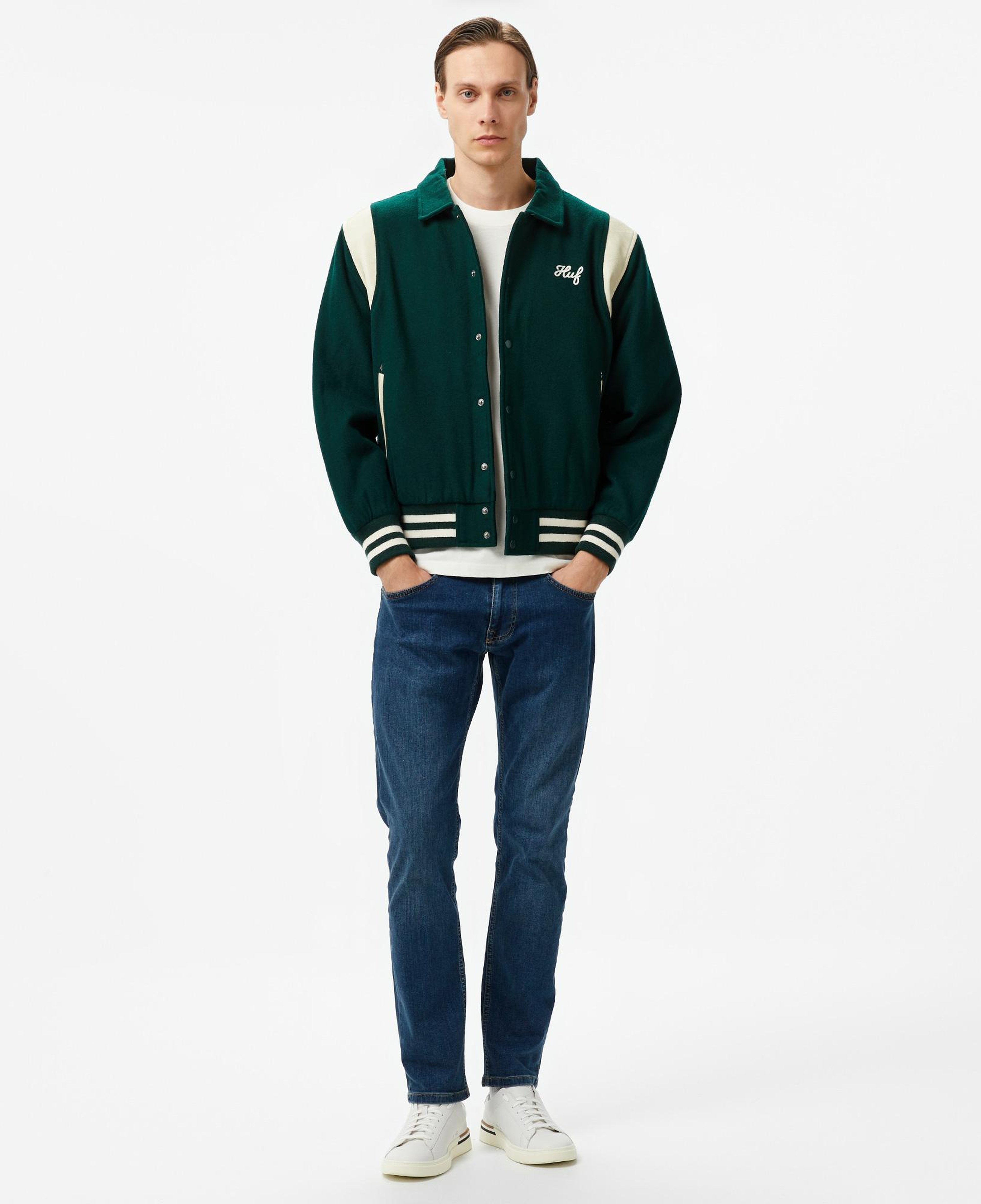 Huf Song Varsity Erkek Yeşil Ceket