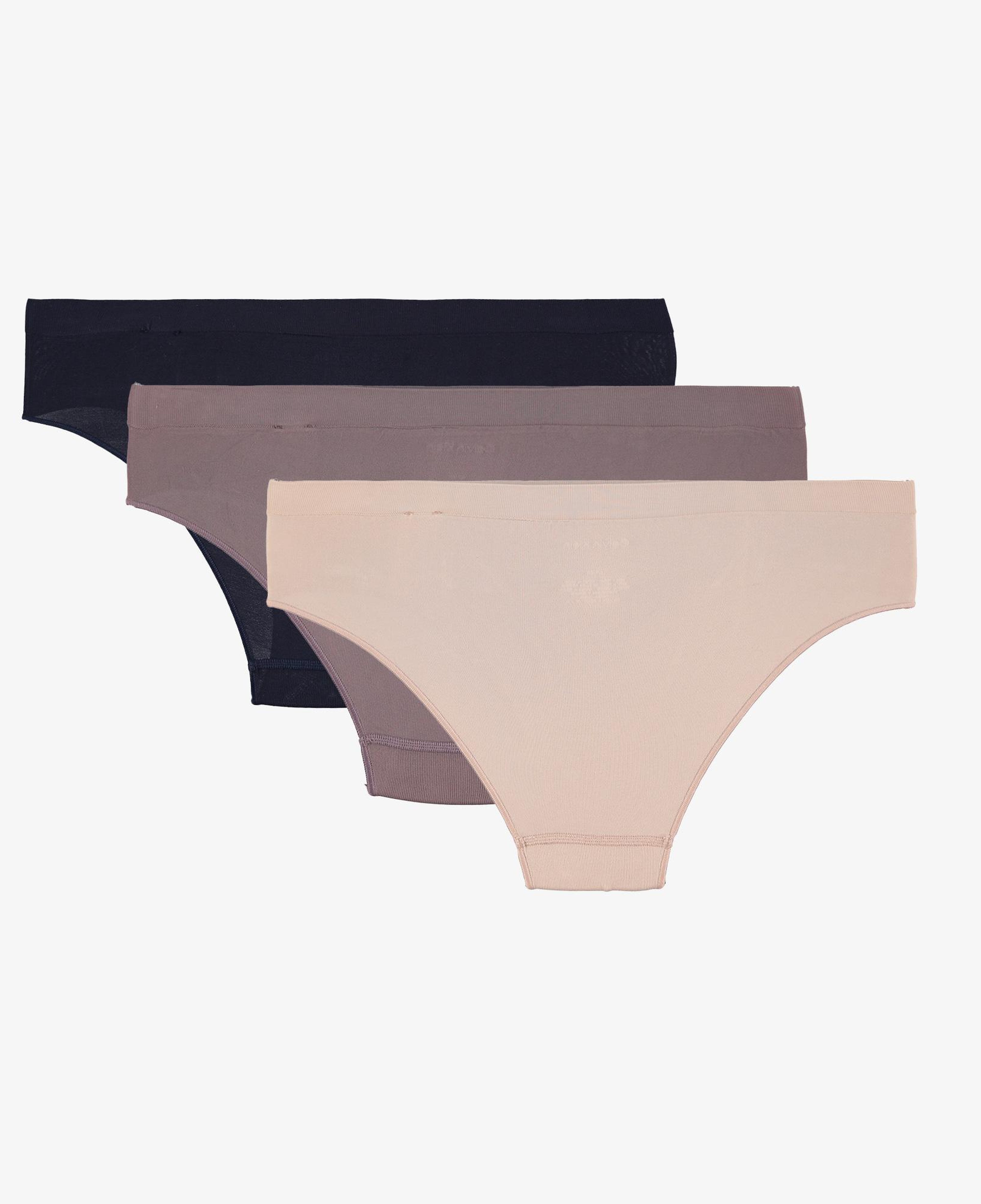 Calvin Klein 3'lü Kadın Kahverengi Külot