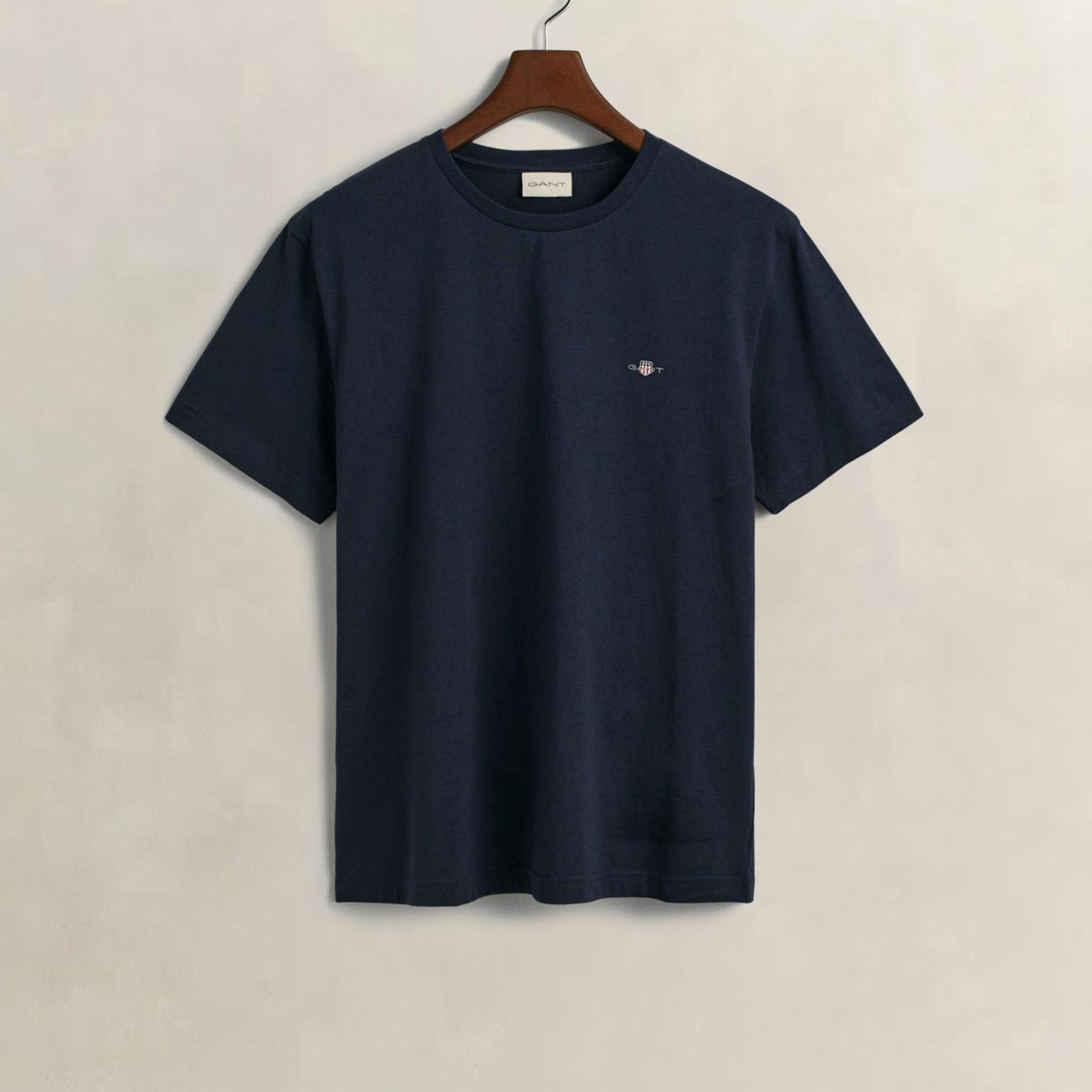 GANT Erkek Lacivert Regular Fit T-Shirt