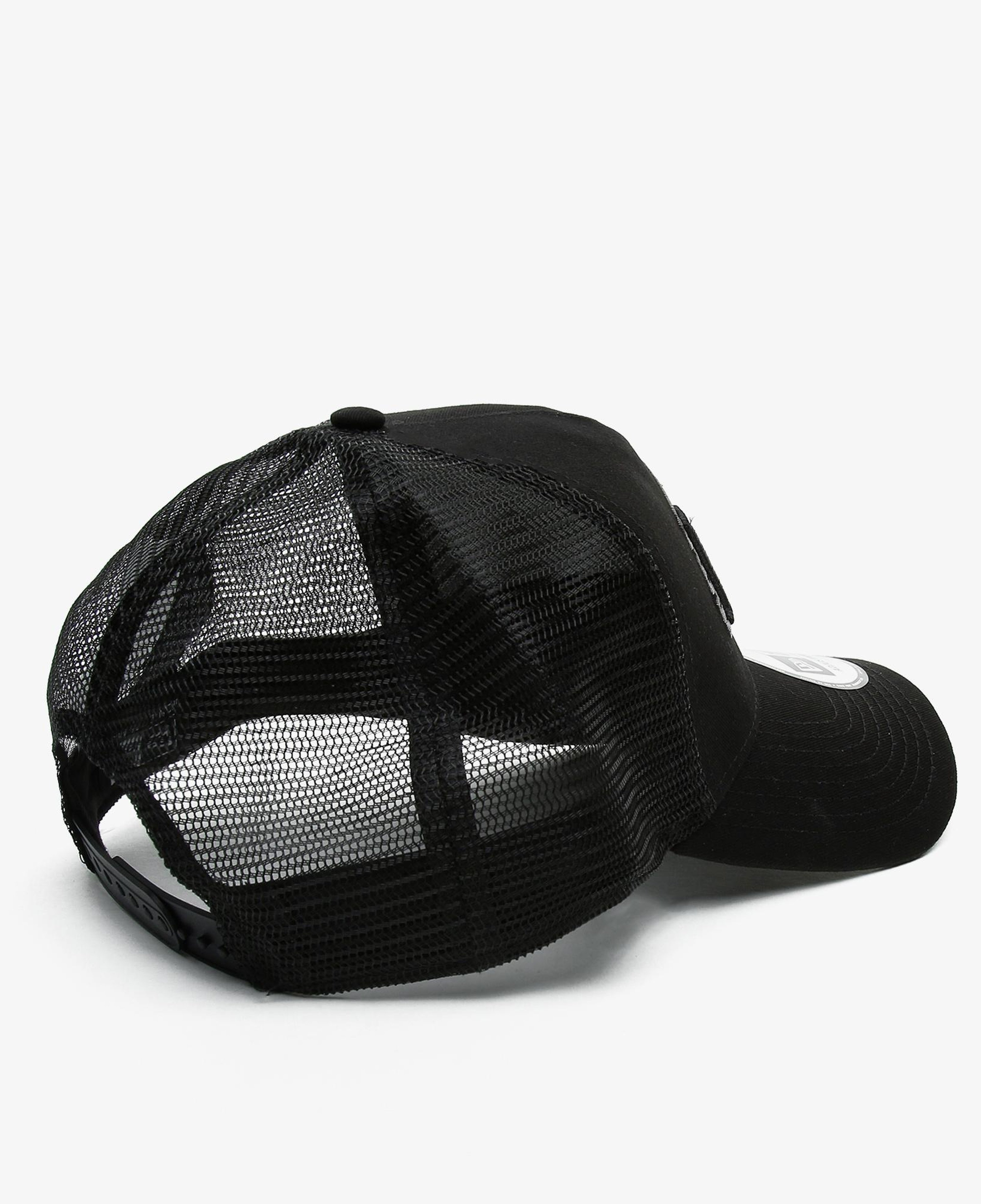 New Era Bob Team Logo 9Forty AF Trckr Loslak Unisex Siyah Şapka
