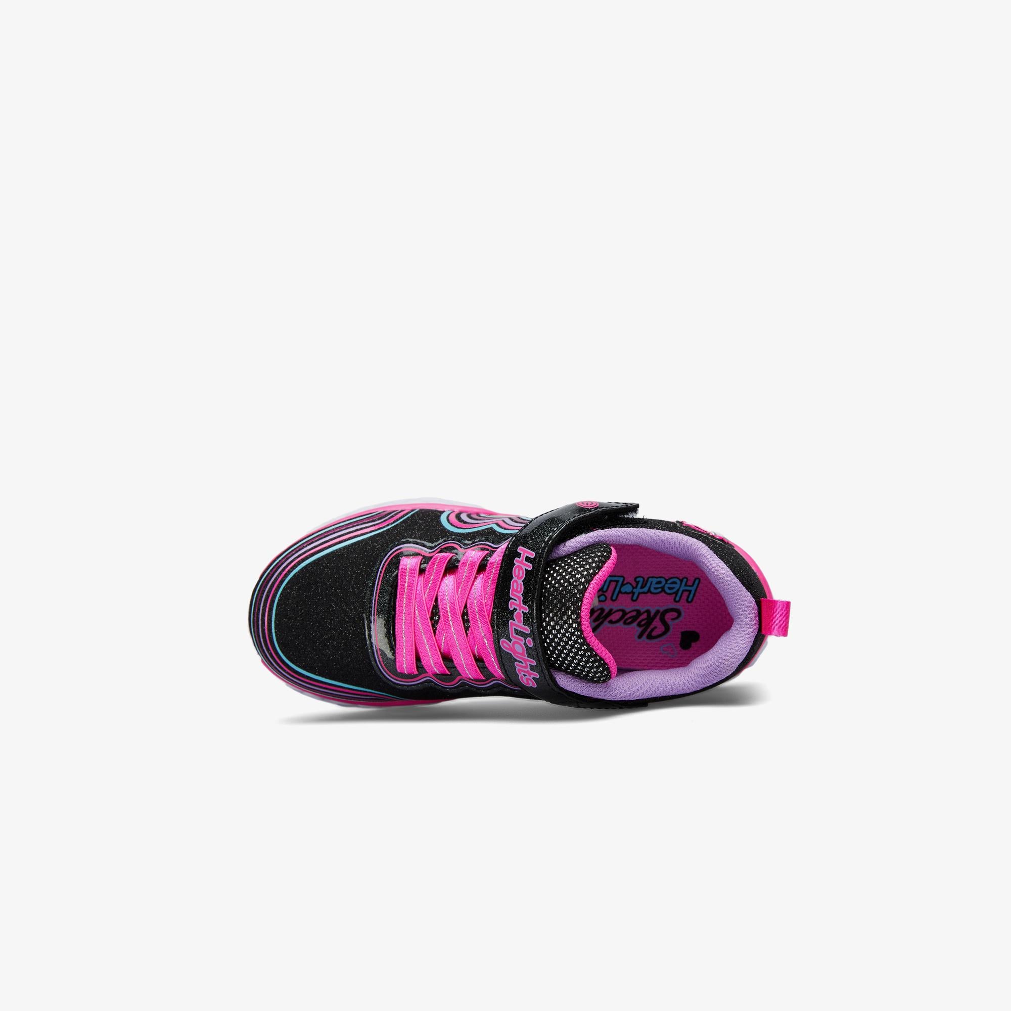 Skechers Heart Lights Çocuk Siyah Spor Ayakkabı