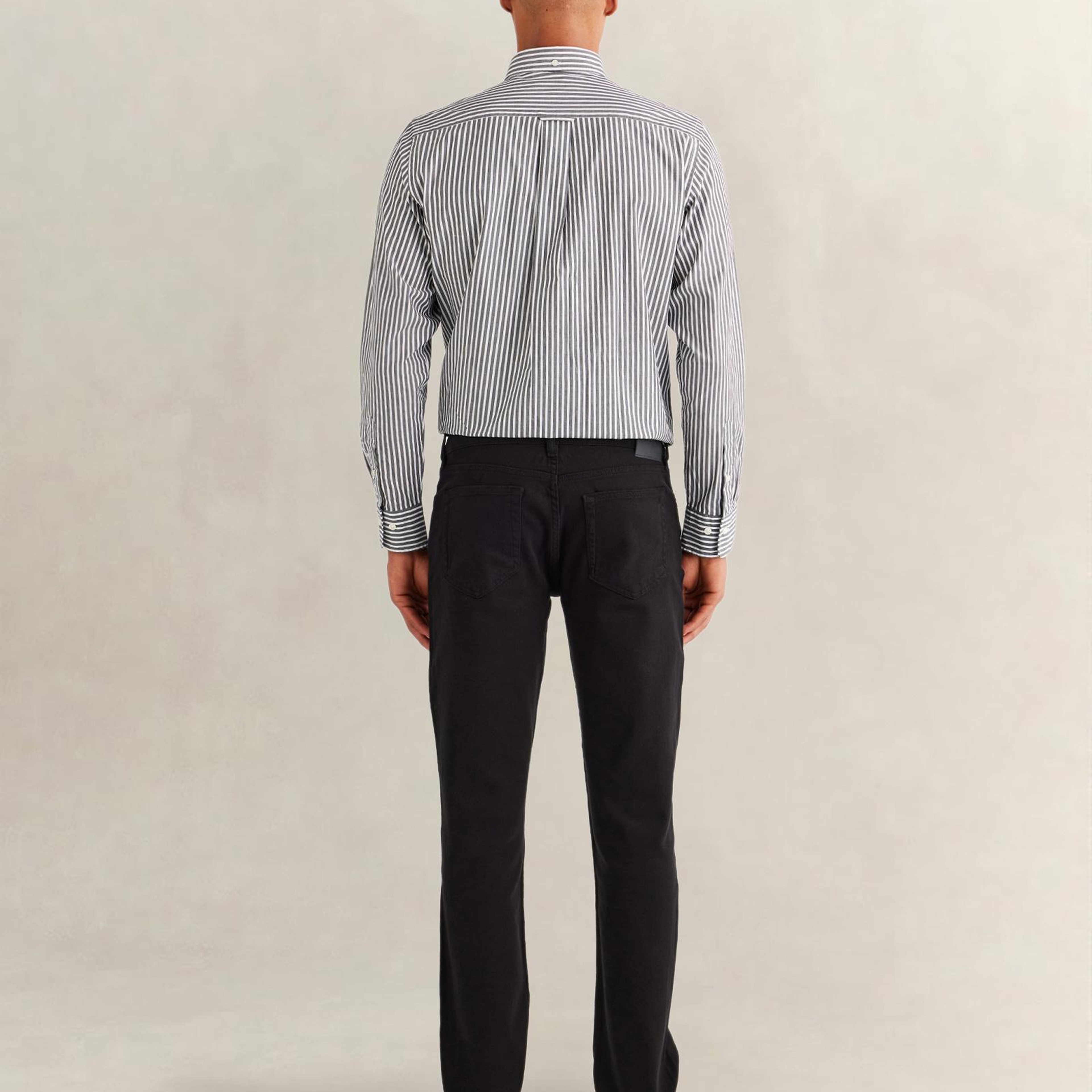 GANT Erkek Siyah Regular Fit Jean
