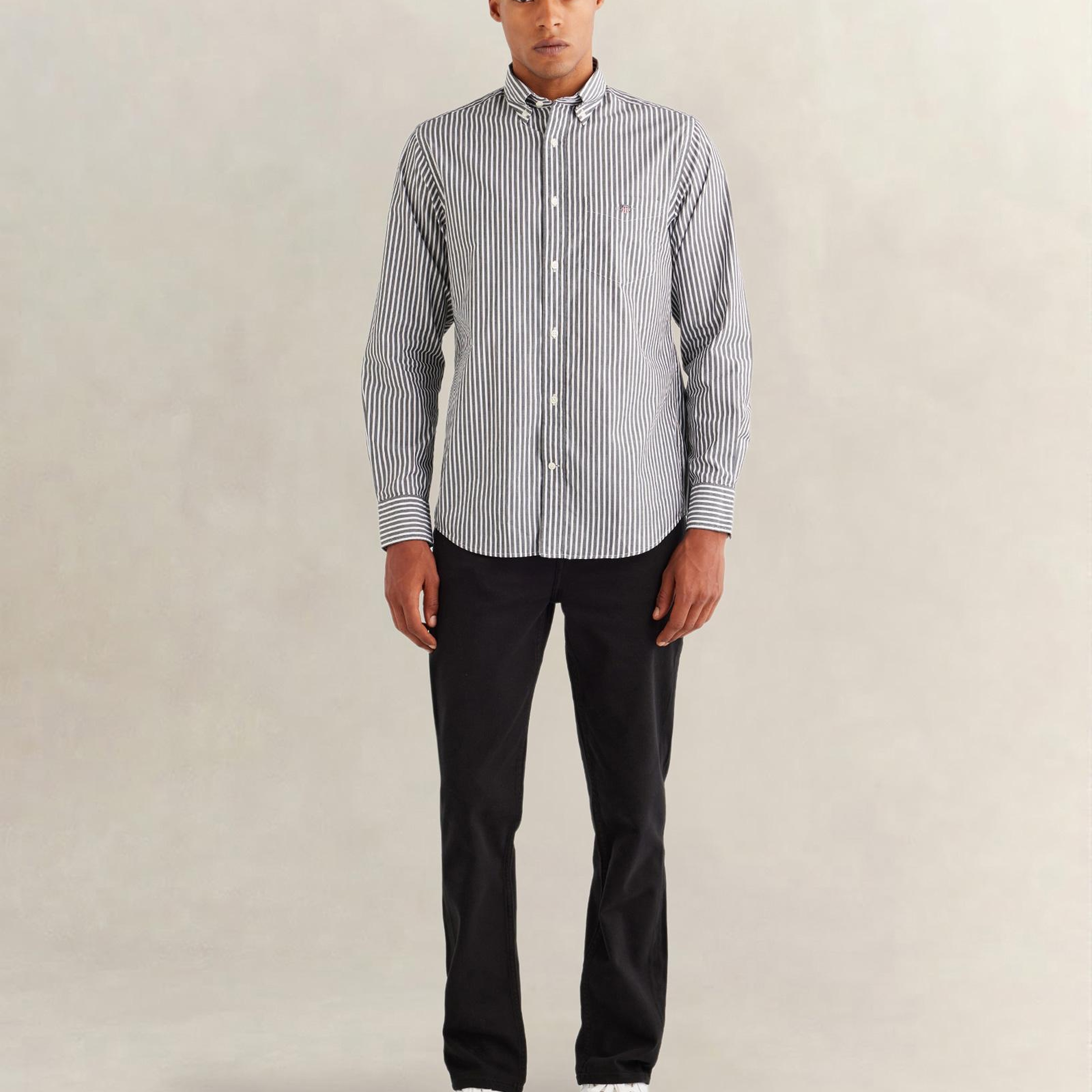 GANT Erkek Siyah Regular Fit Jean