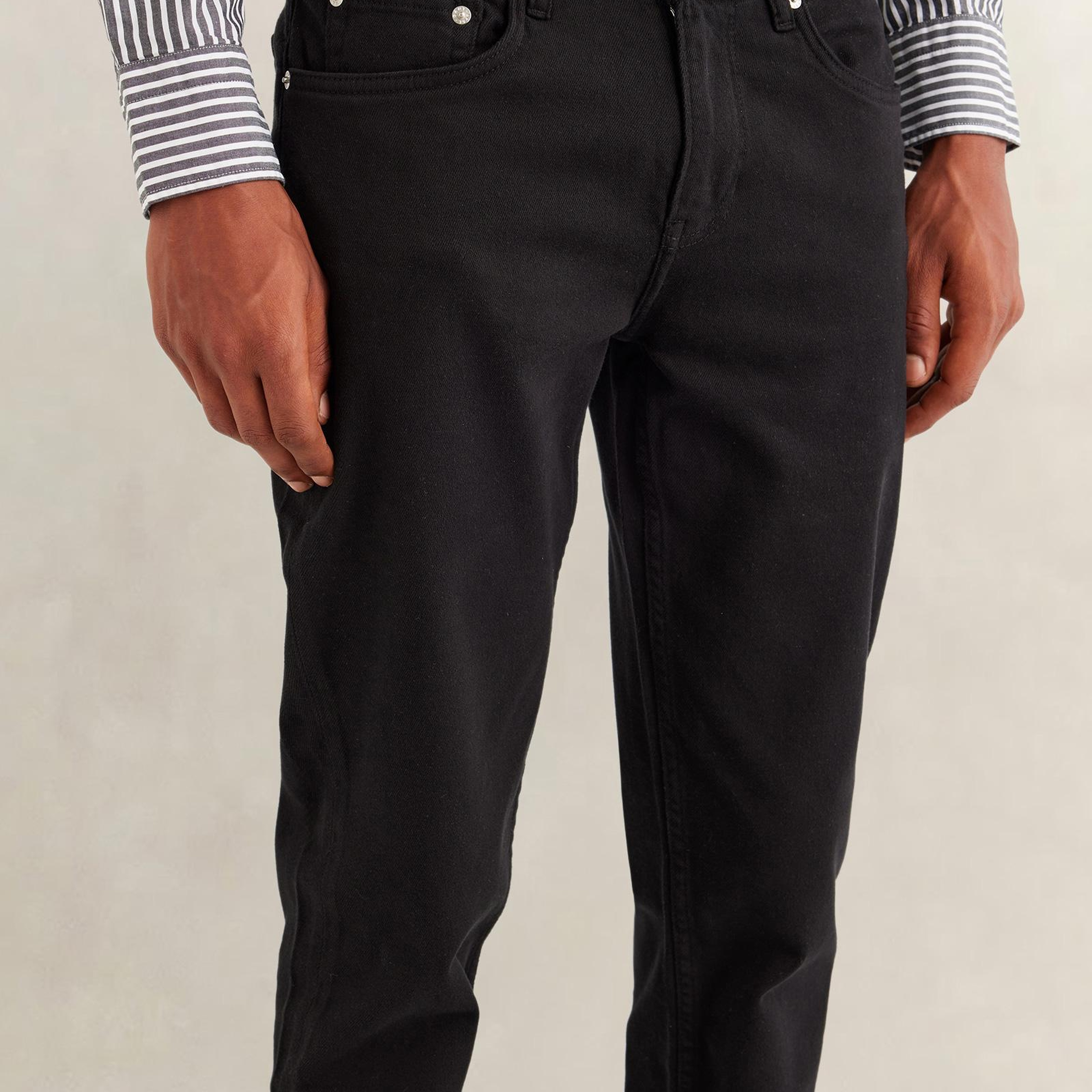GANT Erkek Siyah Regular Fit Jean