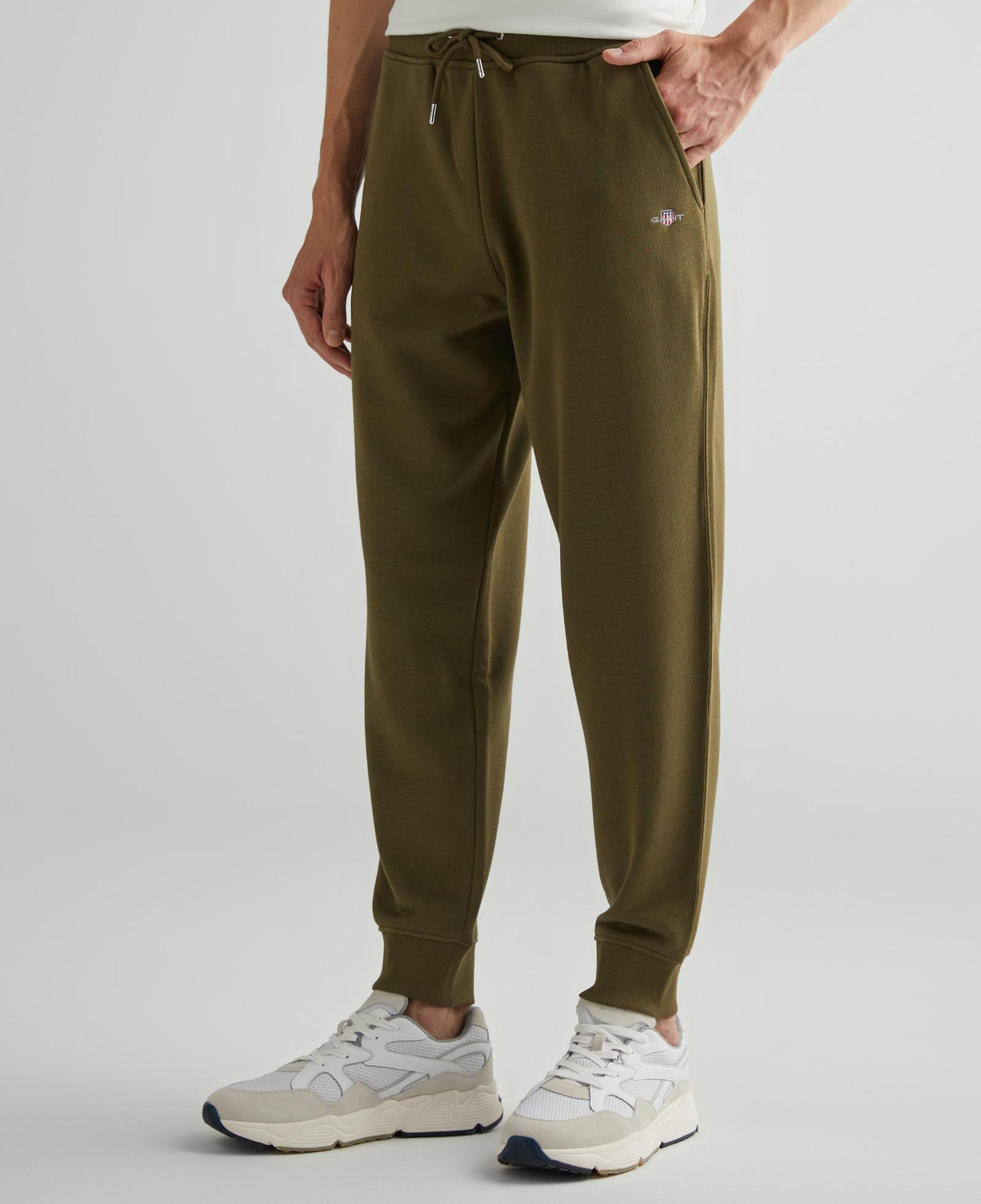 GANT Erkek Yeşil Regular Fit Eşofman Altı