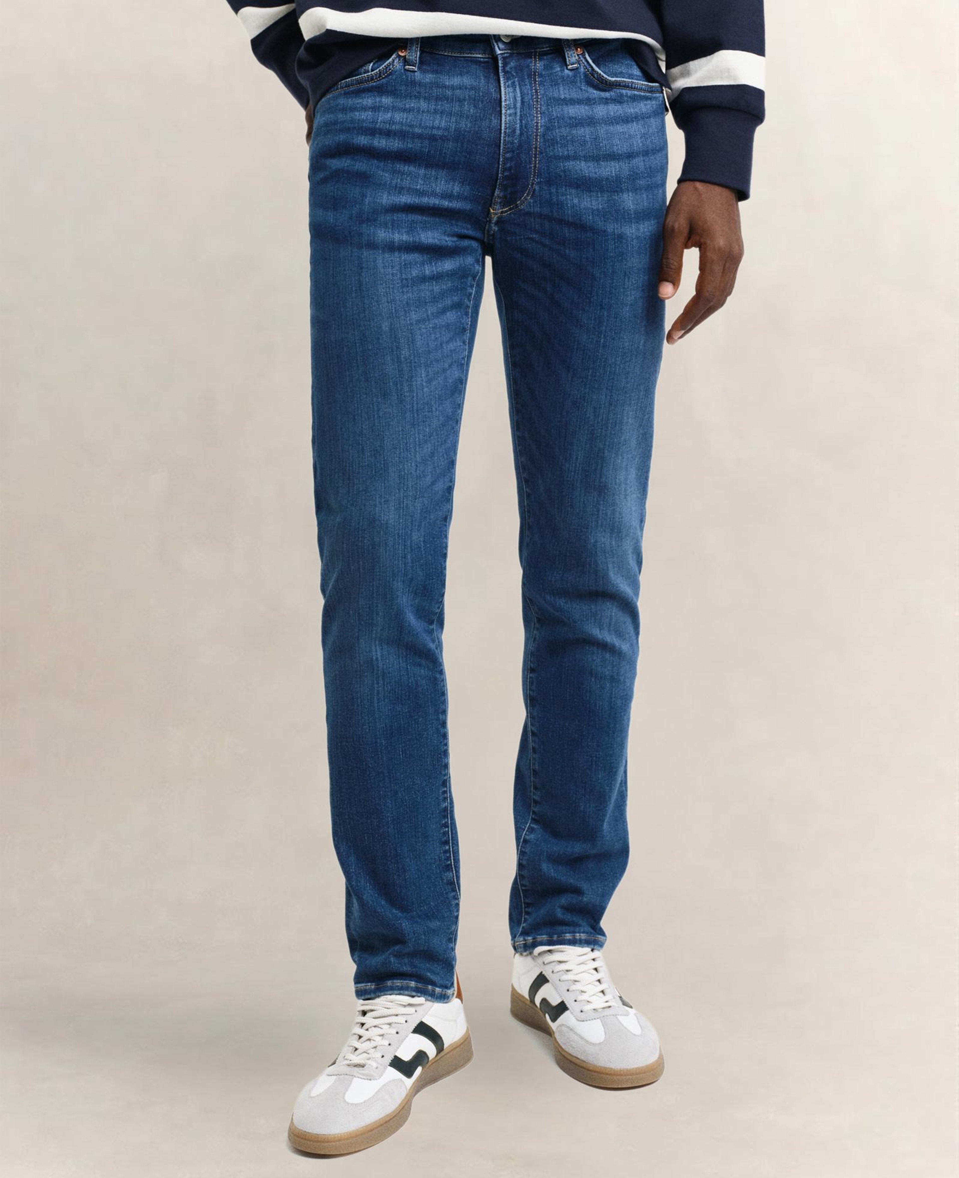 GANT Erkek Mavi Extra Slim Fit Jean