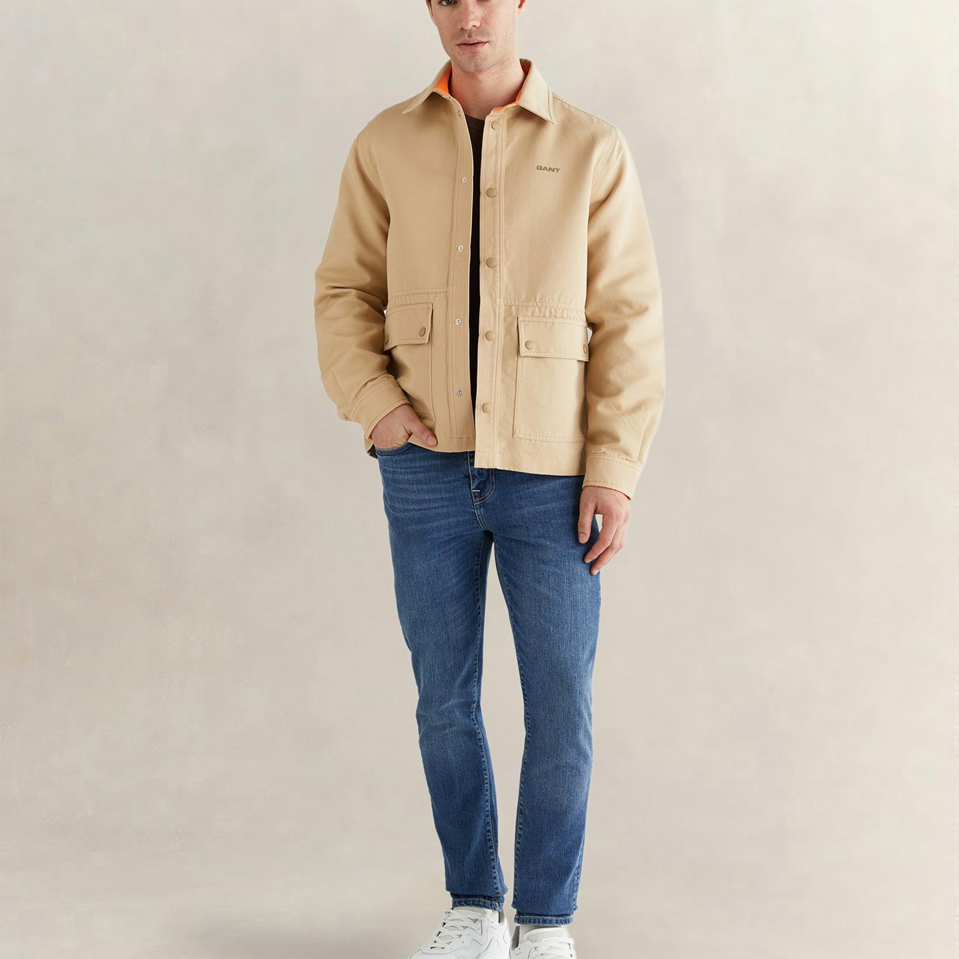 GANT Erkek Mavi Extra Slim Fit Jean