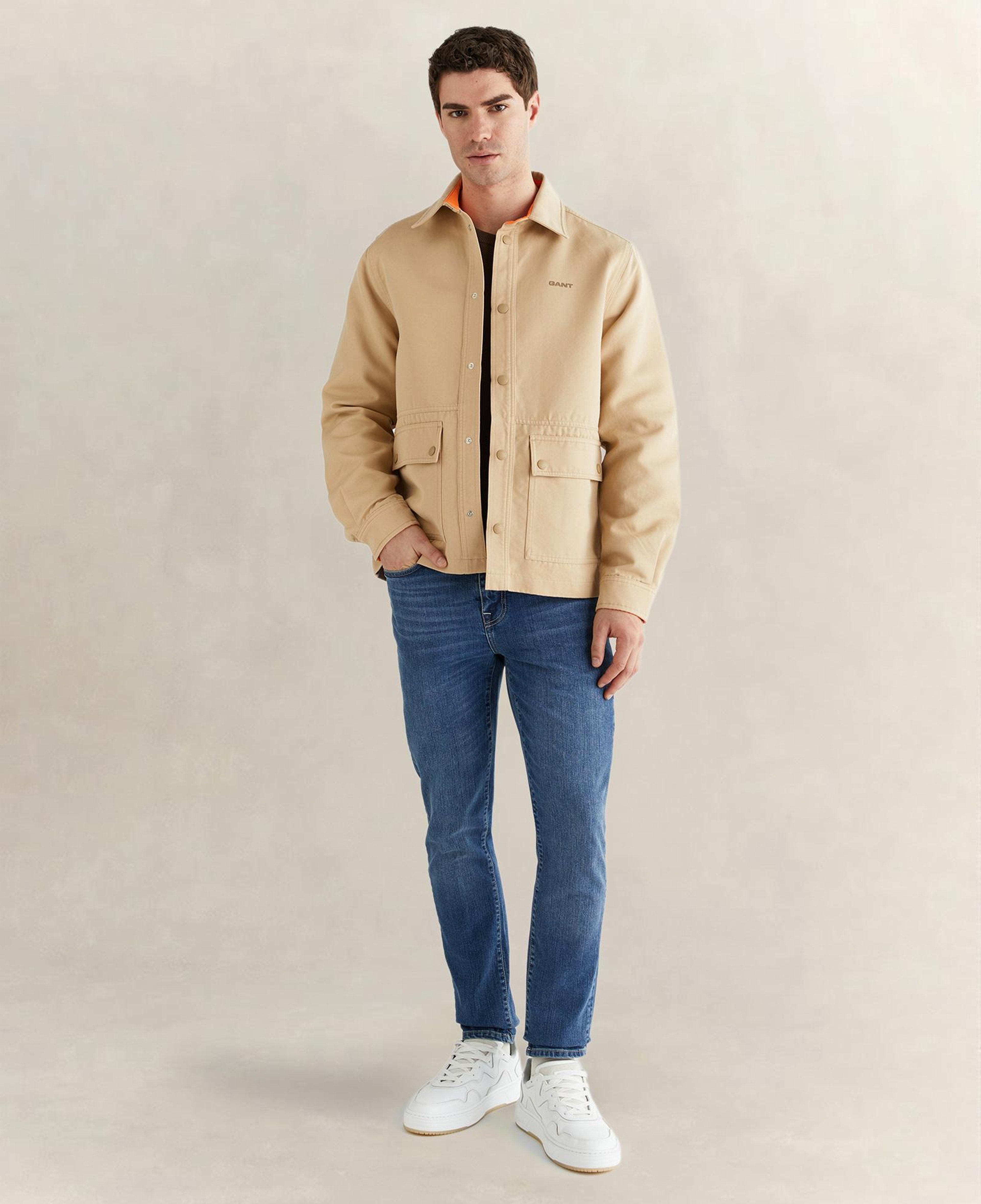 GANT Erkek Mavi Extra Slim Fit Jean