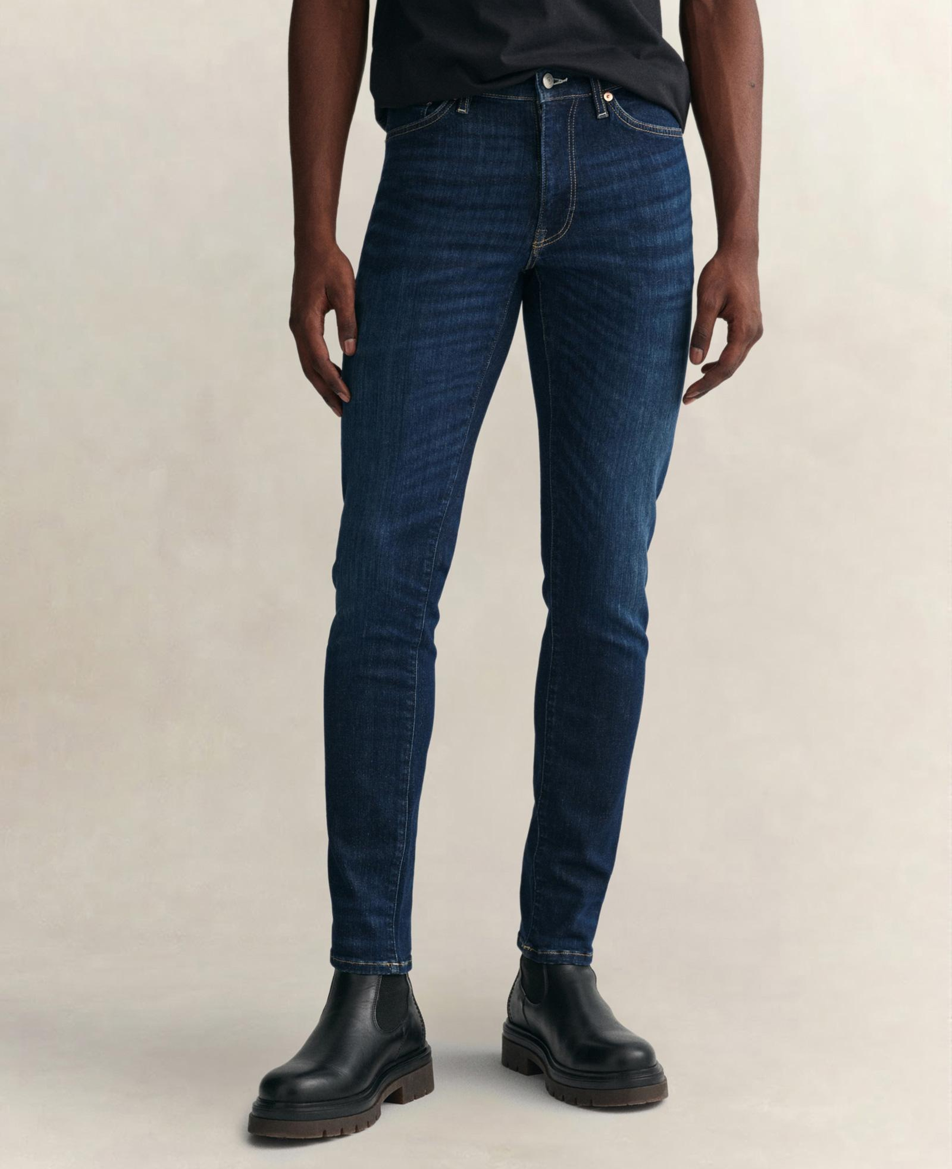 GANT Erkek Mavi Extra Slim Fit Jean