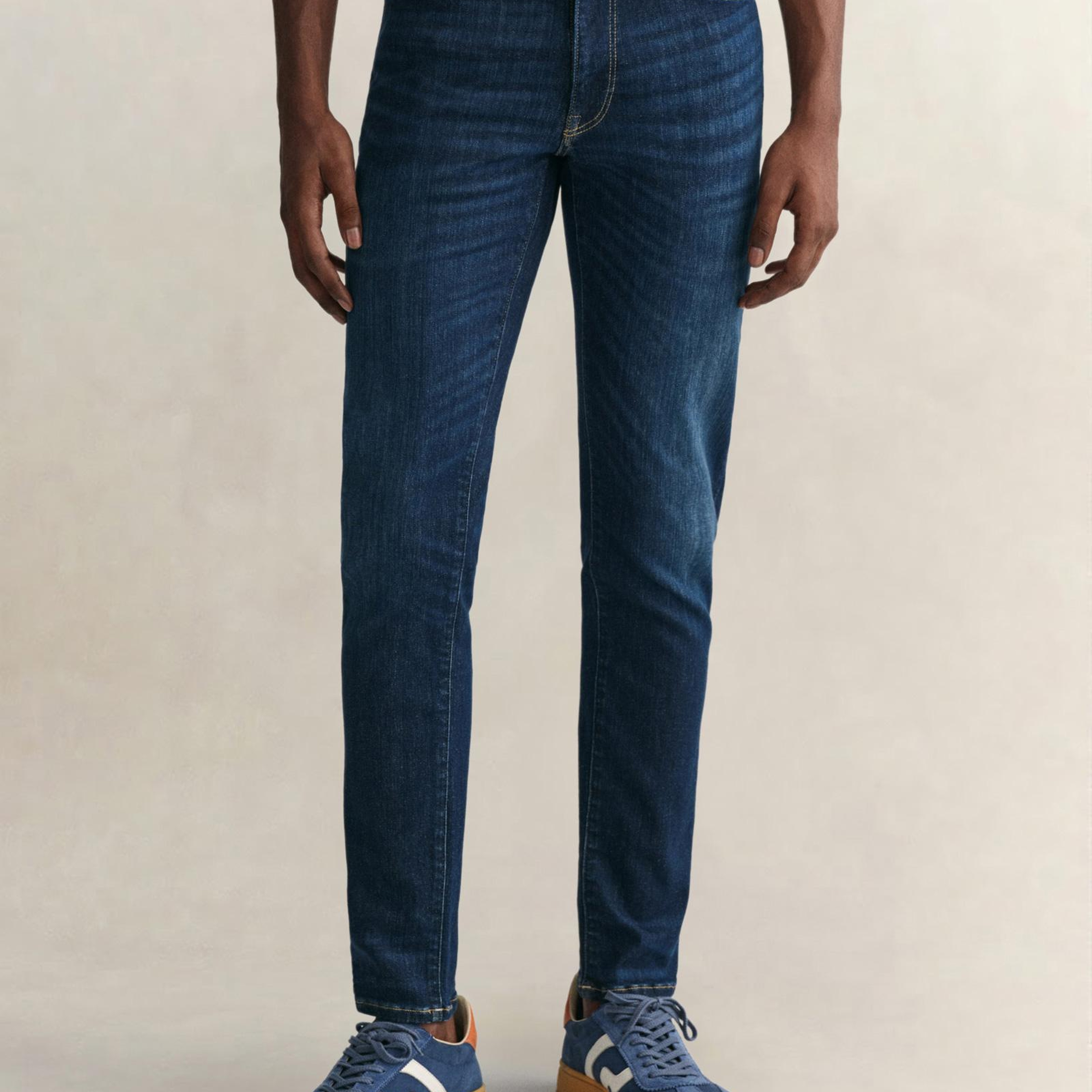 GANT Erkek Mavi Extra Slim Fit Jean