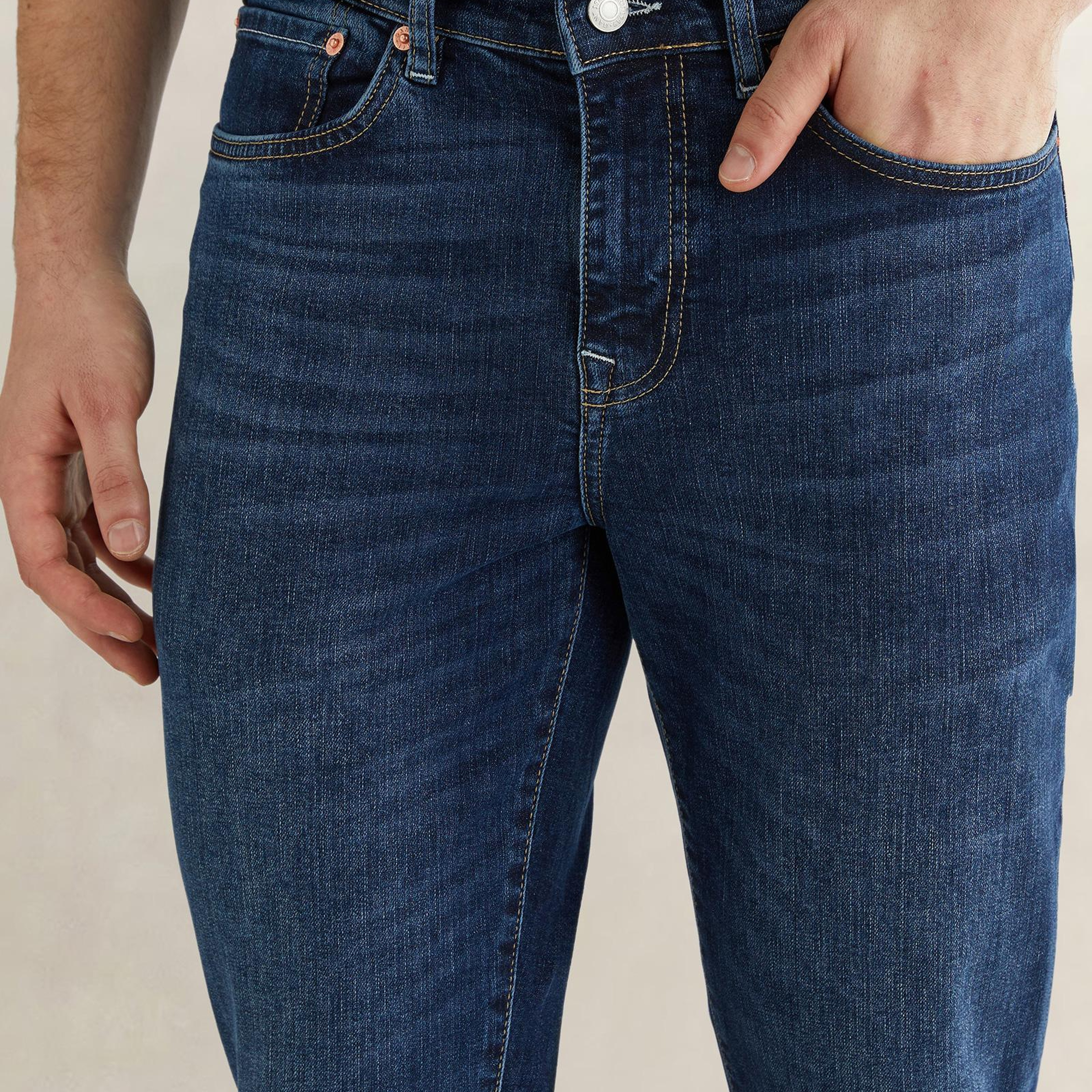 GANT Erkek Mavi Extra Slim Fit Jean