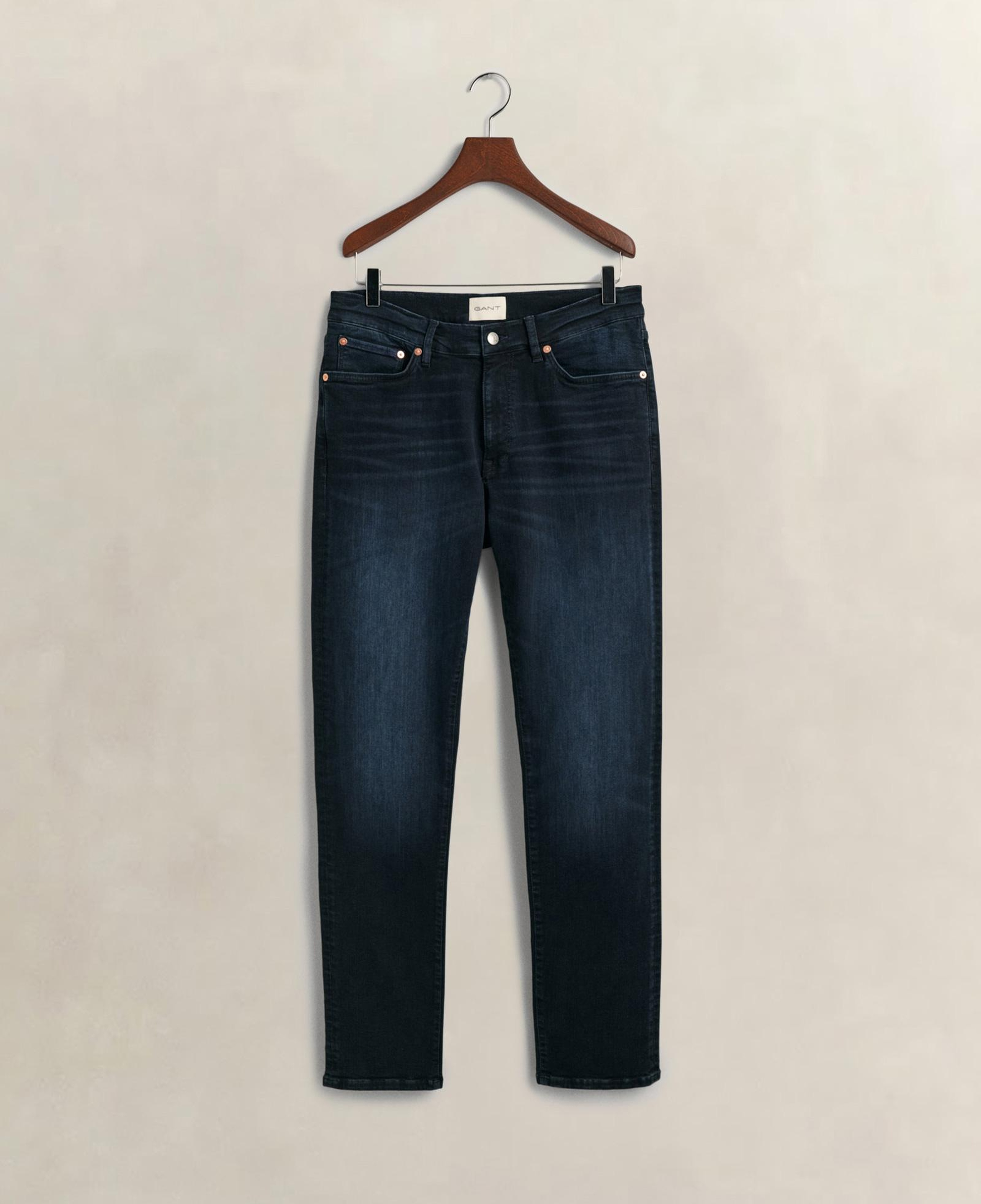 GANT Erkek Lacivert Extra Slim Fit Jean