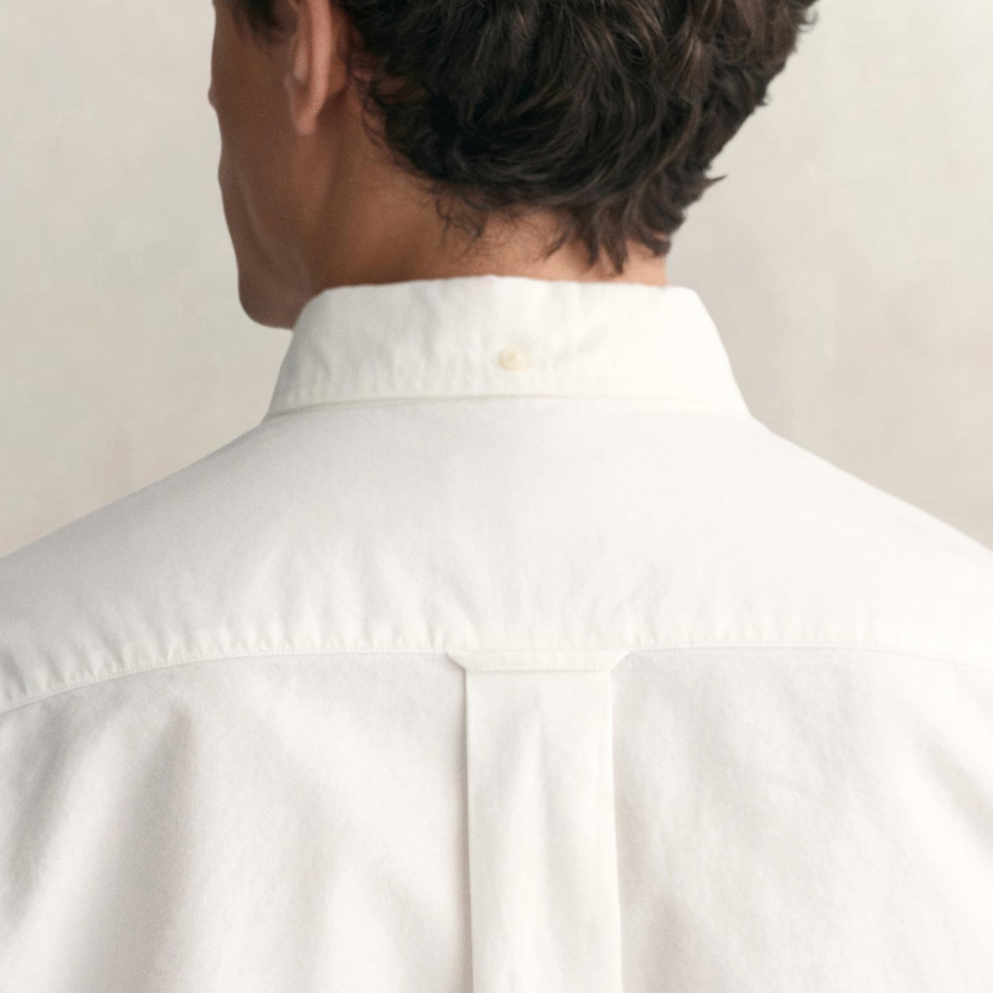 GANT Erkek Beyaz Regular Fit Oxford Gömlek