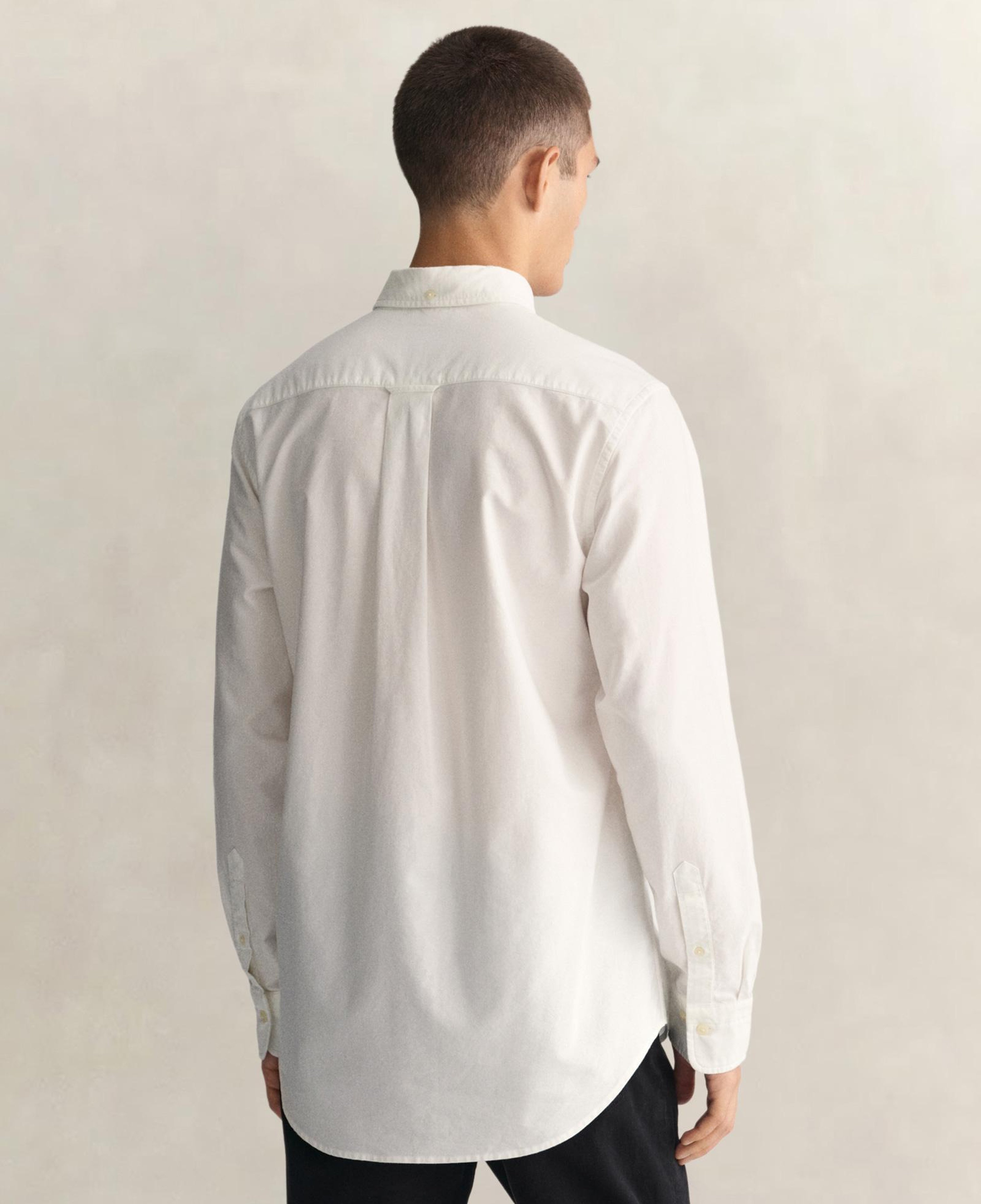 GANT Erkek Beyaz Regular Fit Oxford Gömlek