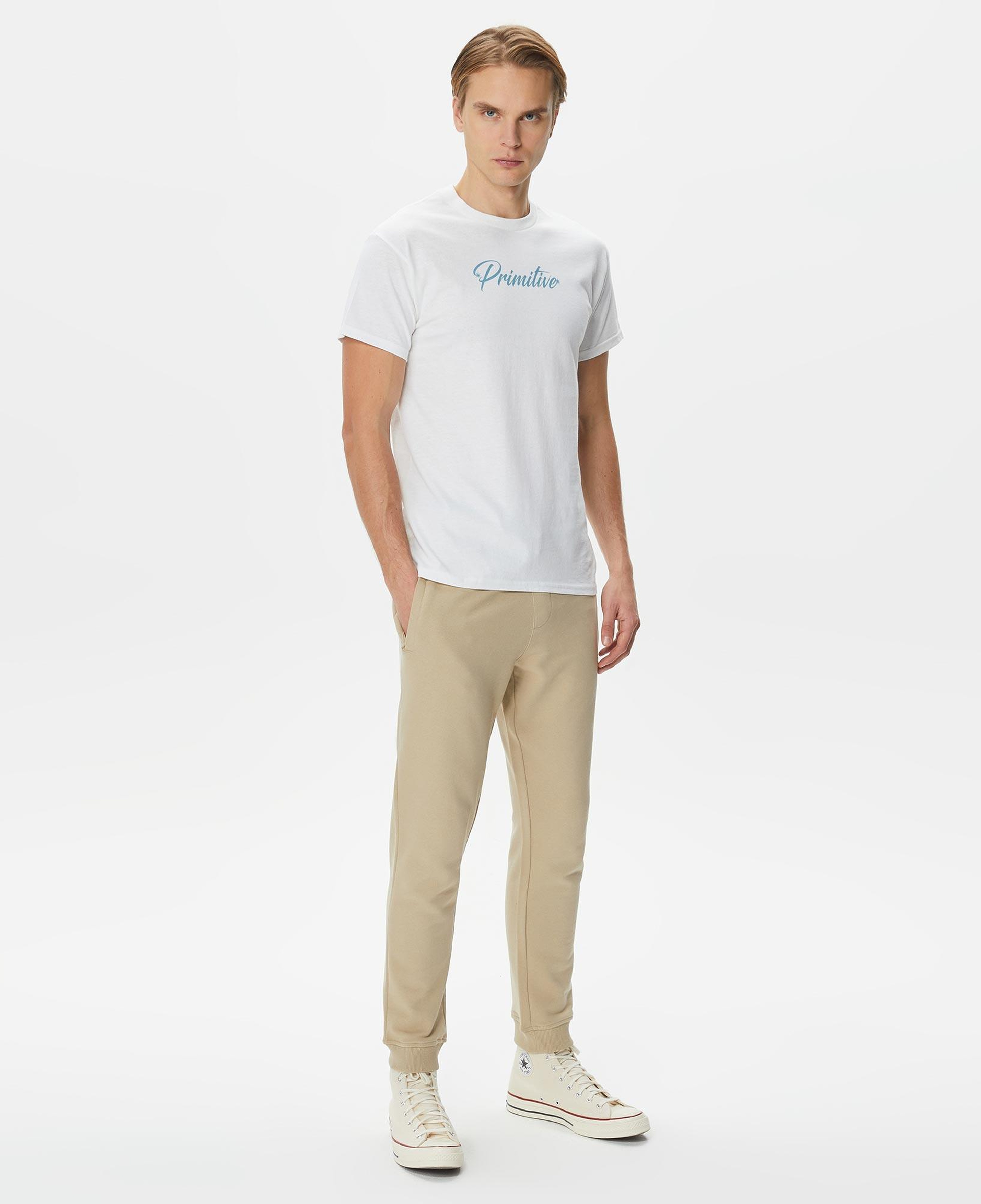Primitive Shiver Erkek Beyaz T-Shirt