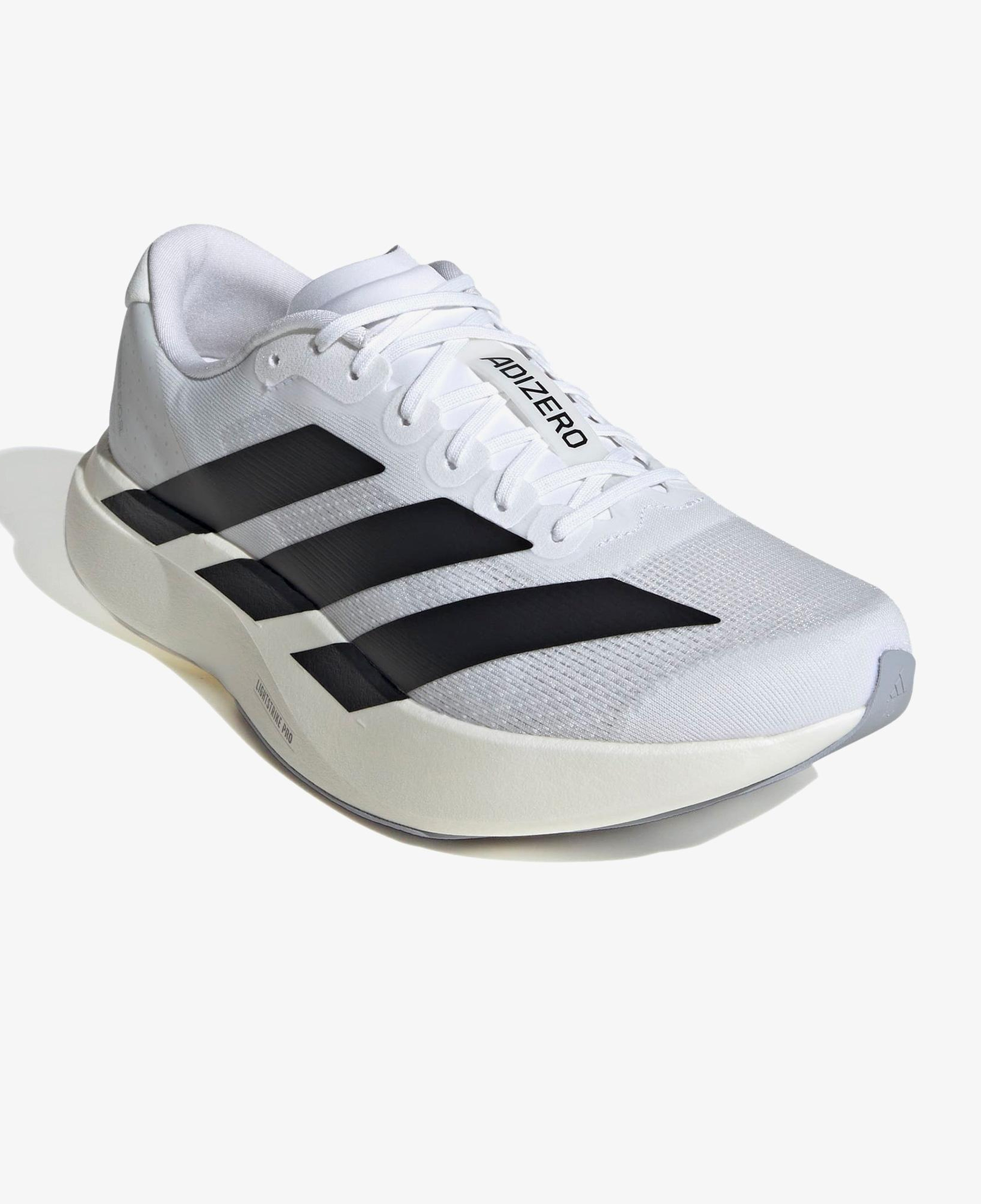 adidas Adizero Evo Sl Erkek Beyaz Koşu Ayakkabısı