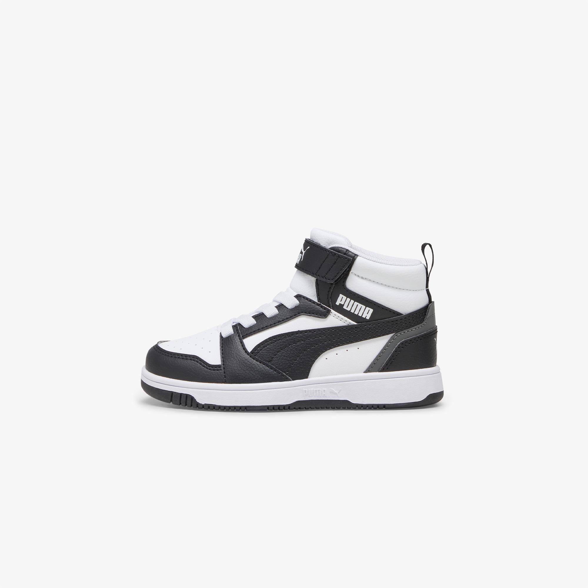 Puma Rebound V6 Mid Çocuk Siyah Spor Ayakkabı