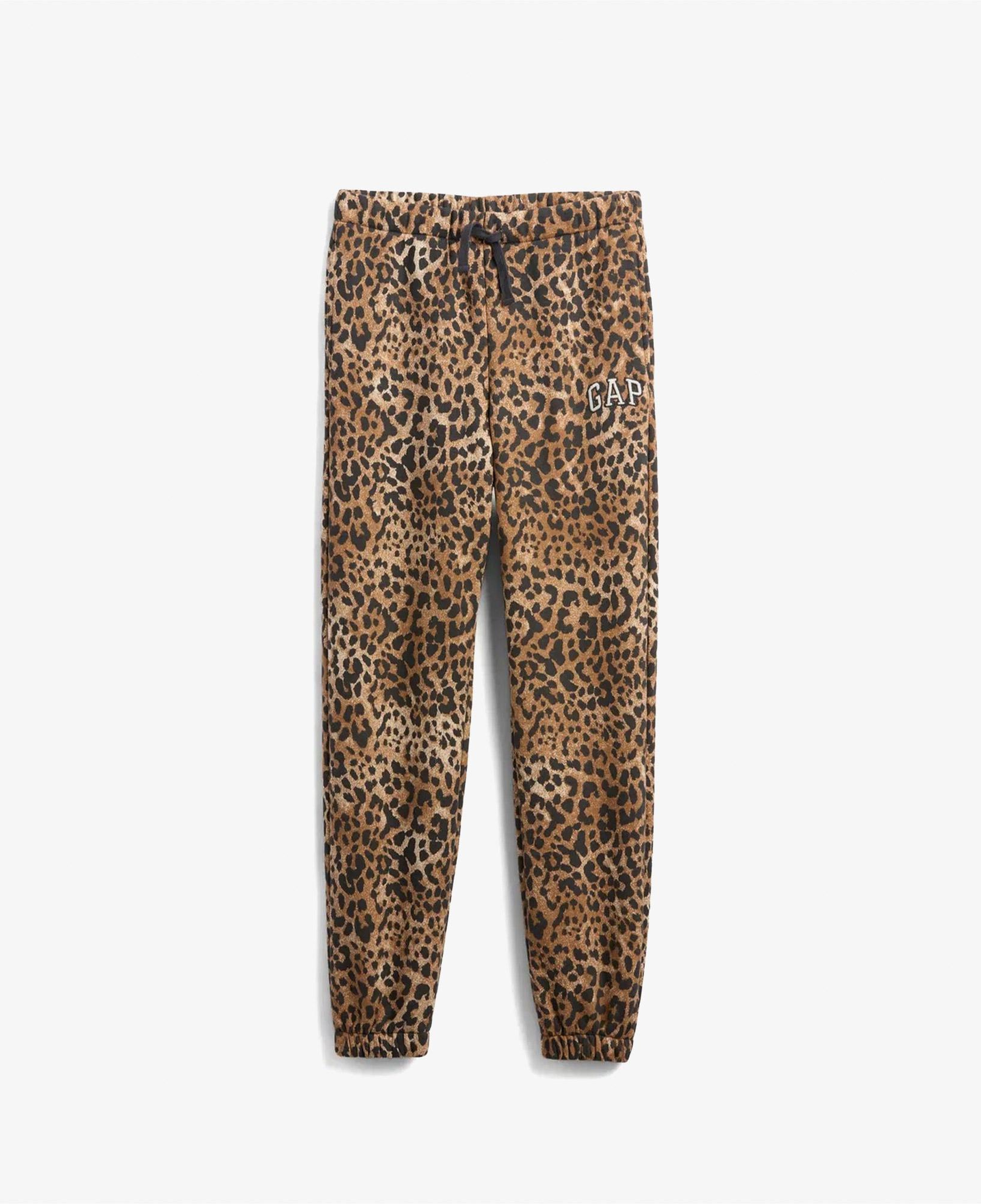 Gap V-Fa Logo Heritage Çocuk Kahverengi Eşofman Altı
