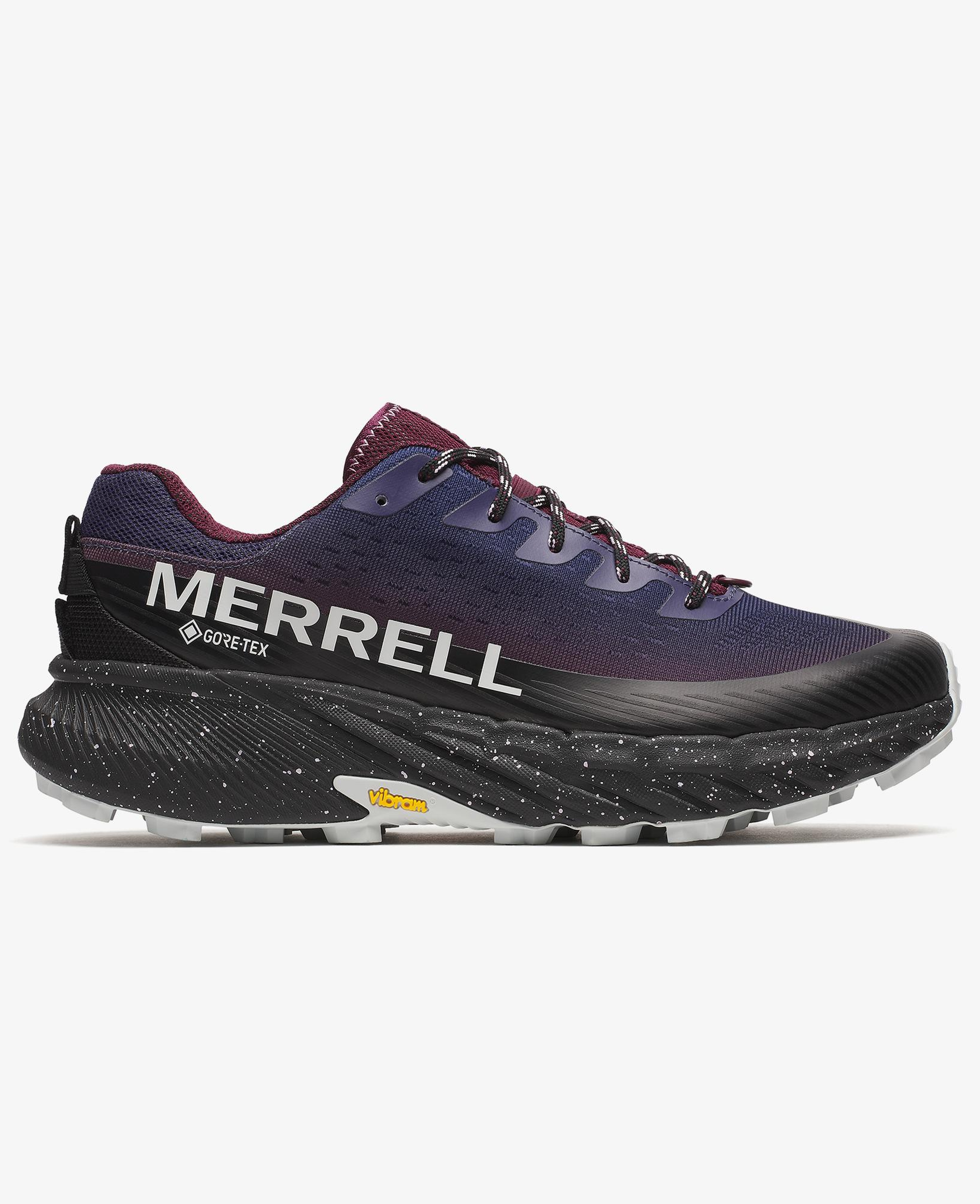 Merrell Agility Peak 5 Gore Tex Kadın Mor Koşu Ayakkabısı