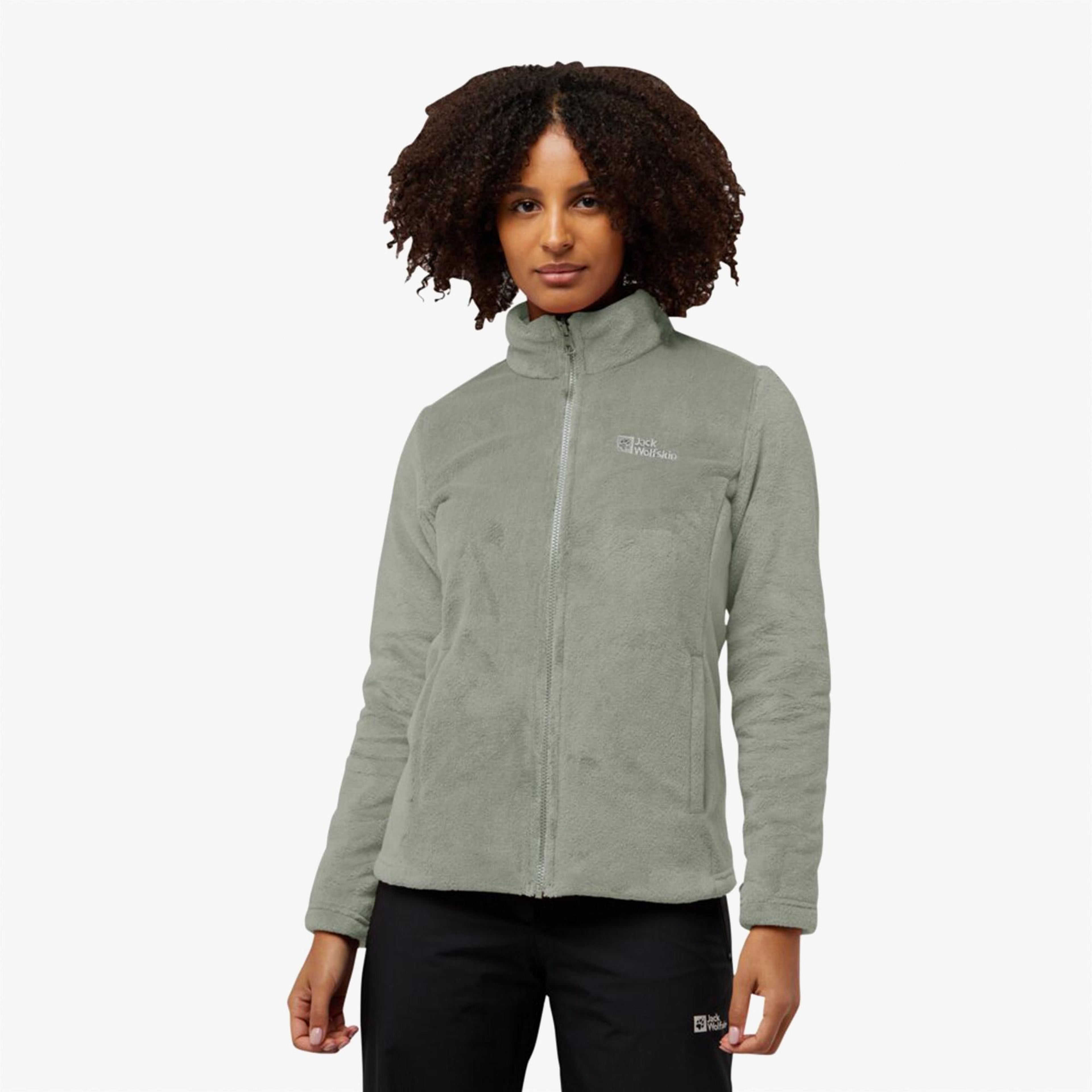 Jack Wolfskin Rotwand 3in1 Kadın Yeşil Ceket