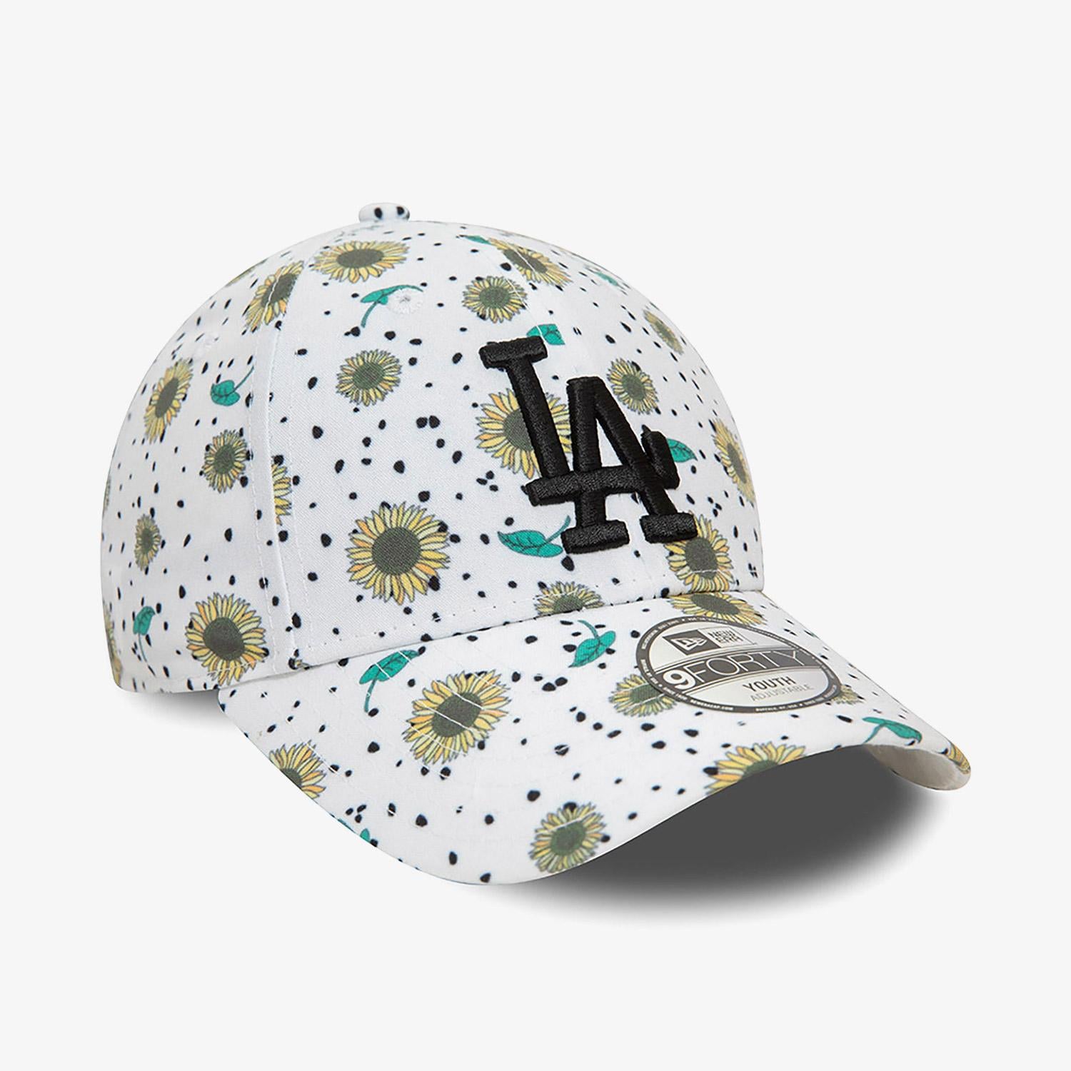 New Era Floral 9Forty Beyaz Çocuk Şapka