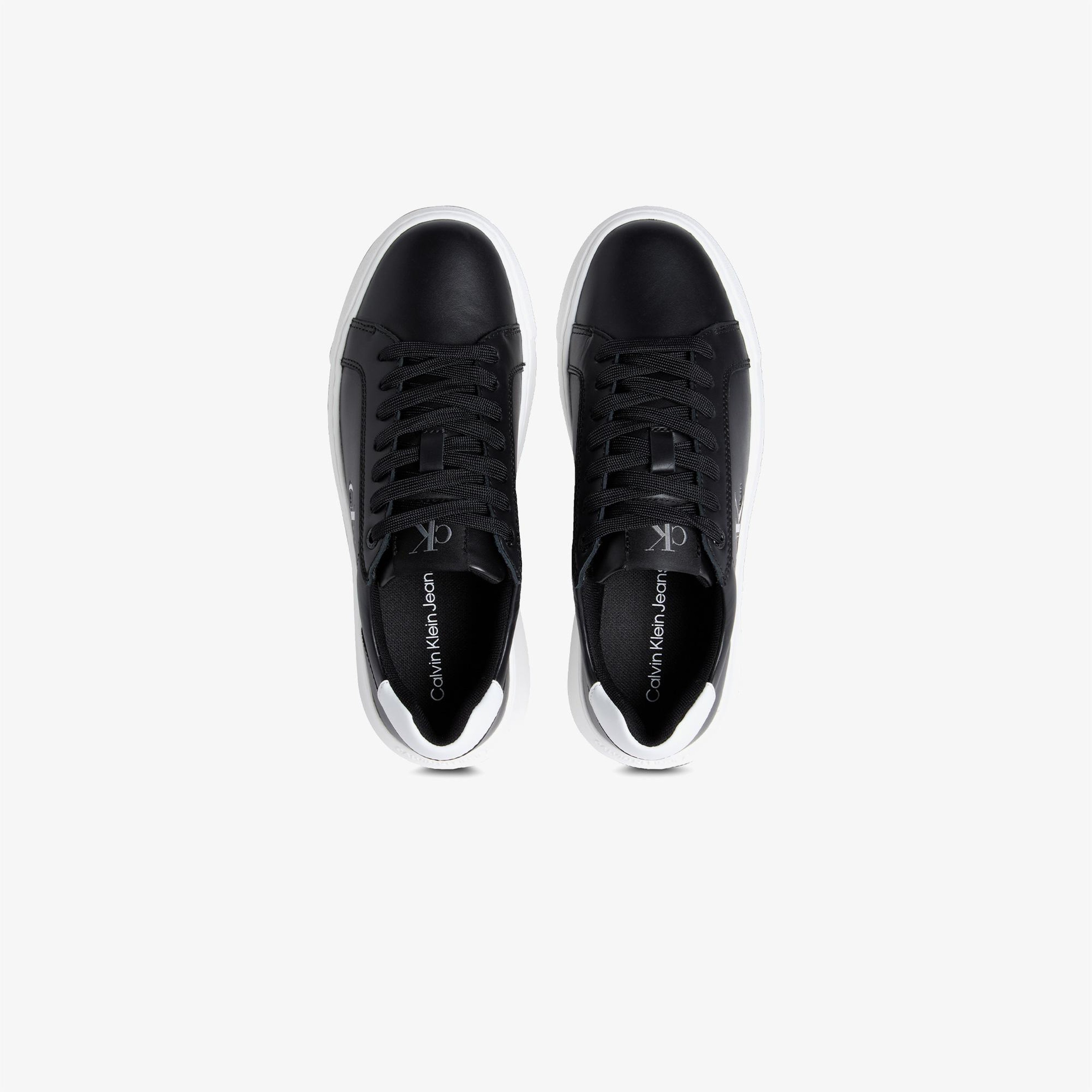 Calvin Klein Chunky Cupsole Mono Kadın Siyah Sneaker