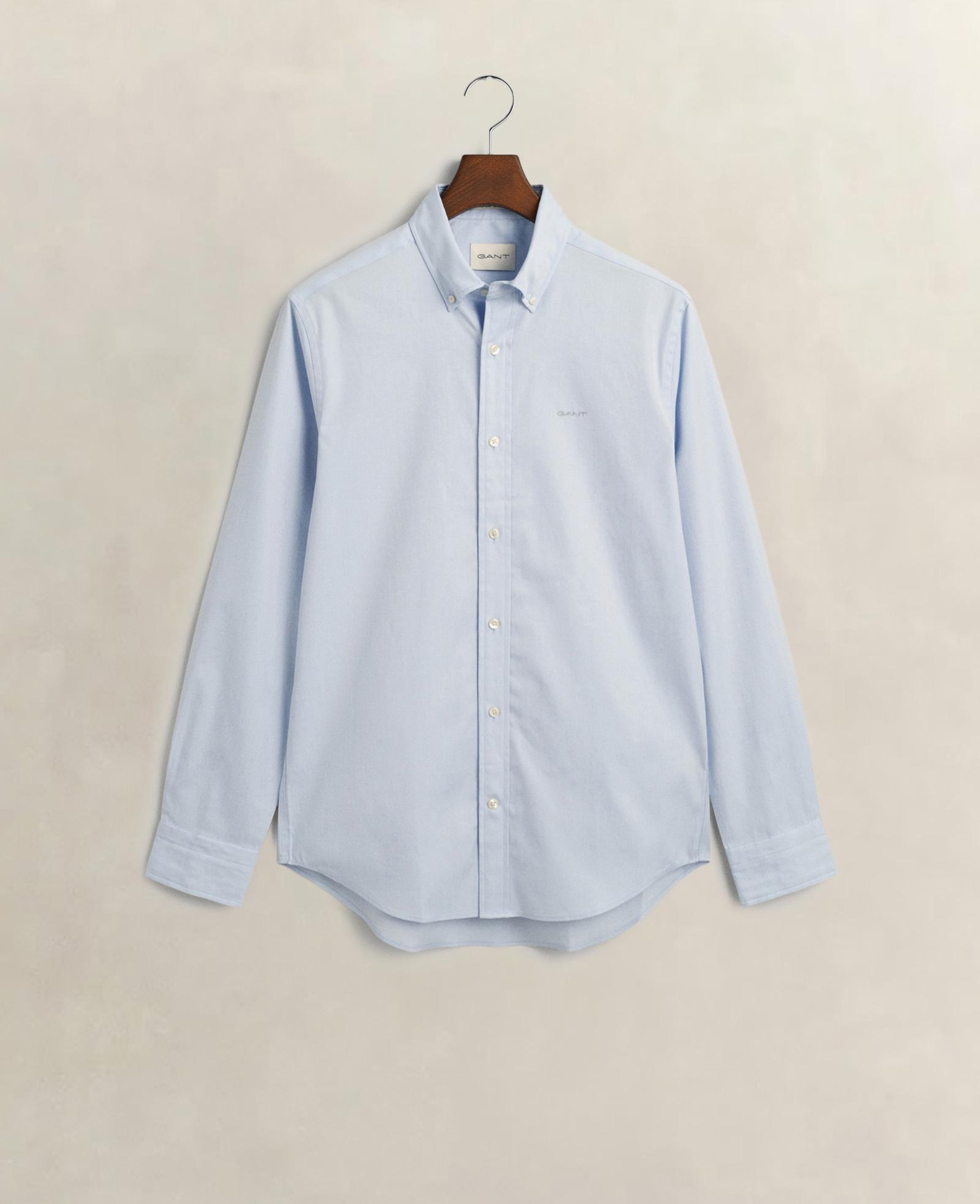 GANT Erkek Mavi Regular Fit Oxford Gömlek