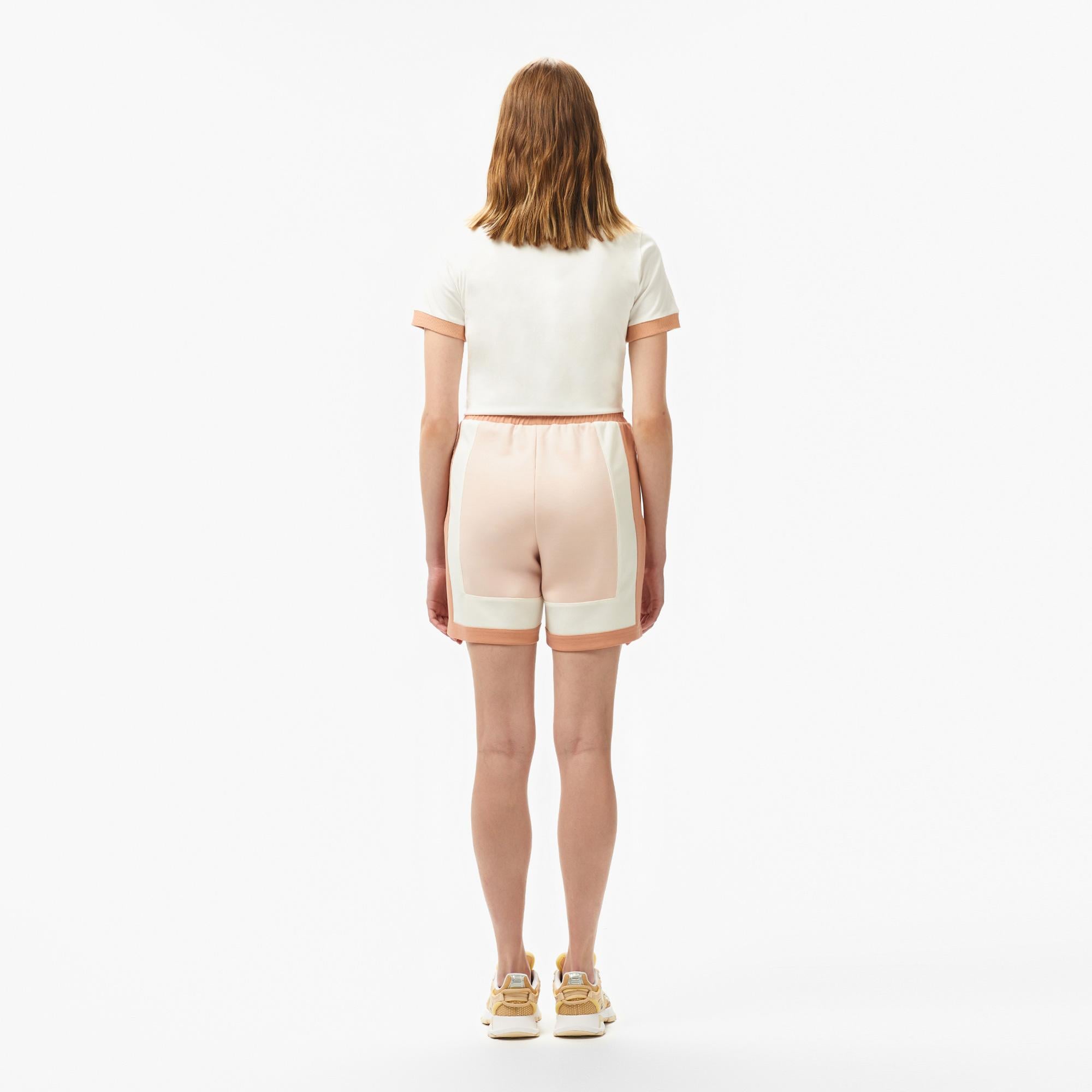 Lacoste Classic Kadın Pembe Modal Karışımlı Şort