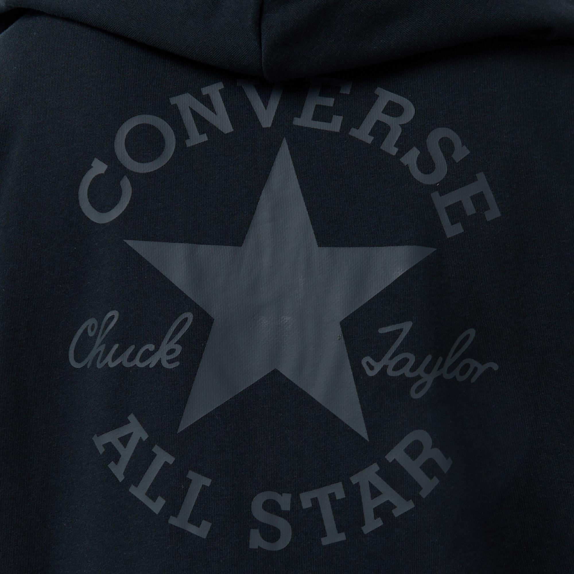 Converse Unisex Siyah Sweatshirt