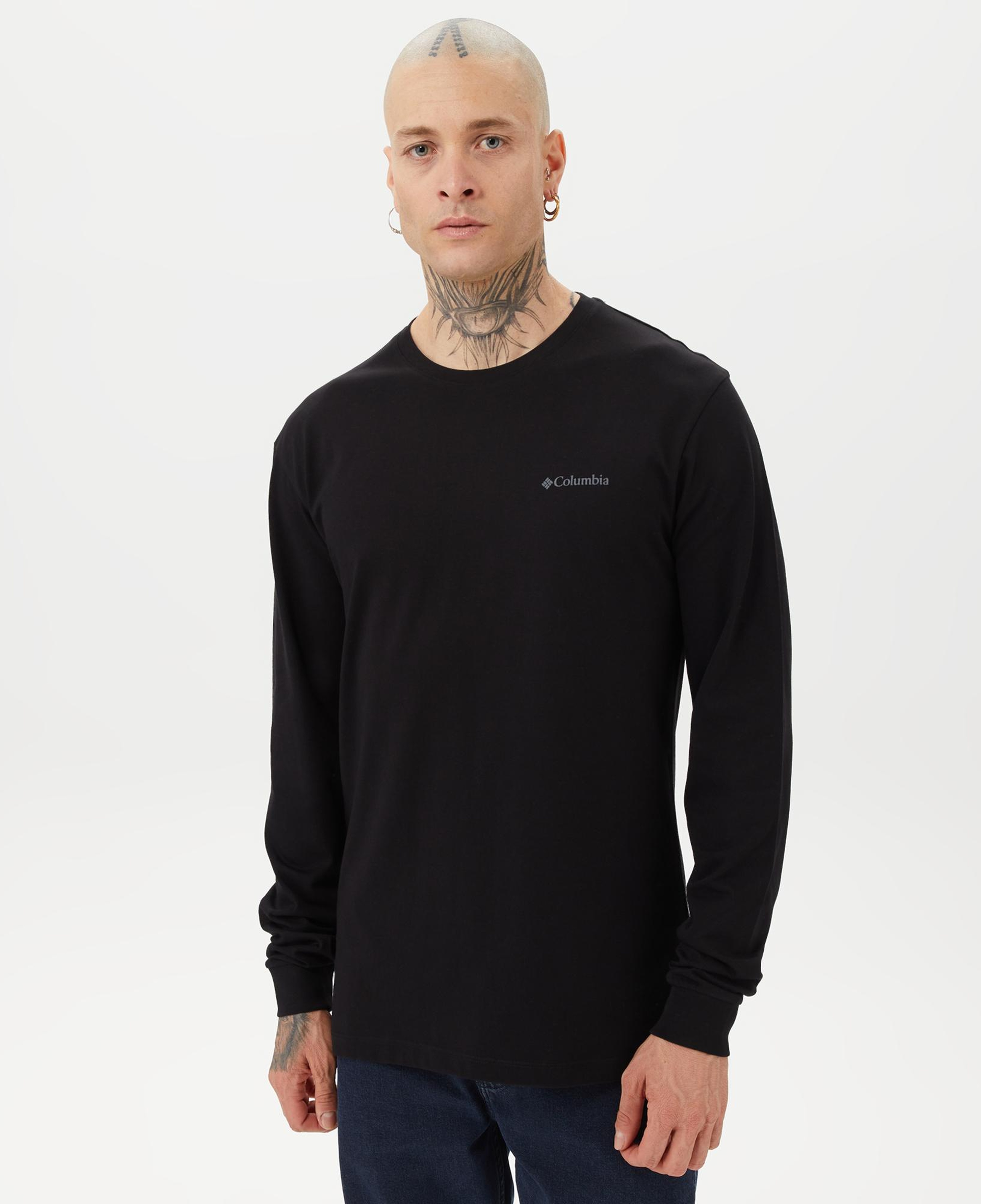 Columbia CSC Basic Erkek Siyah Günlük T-Shirt