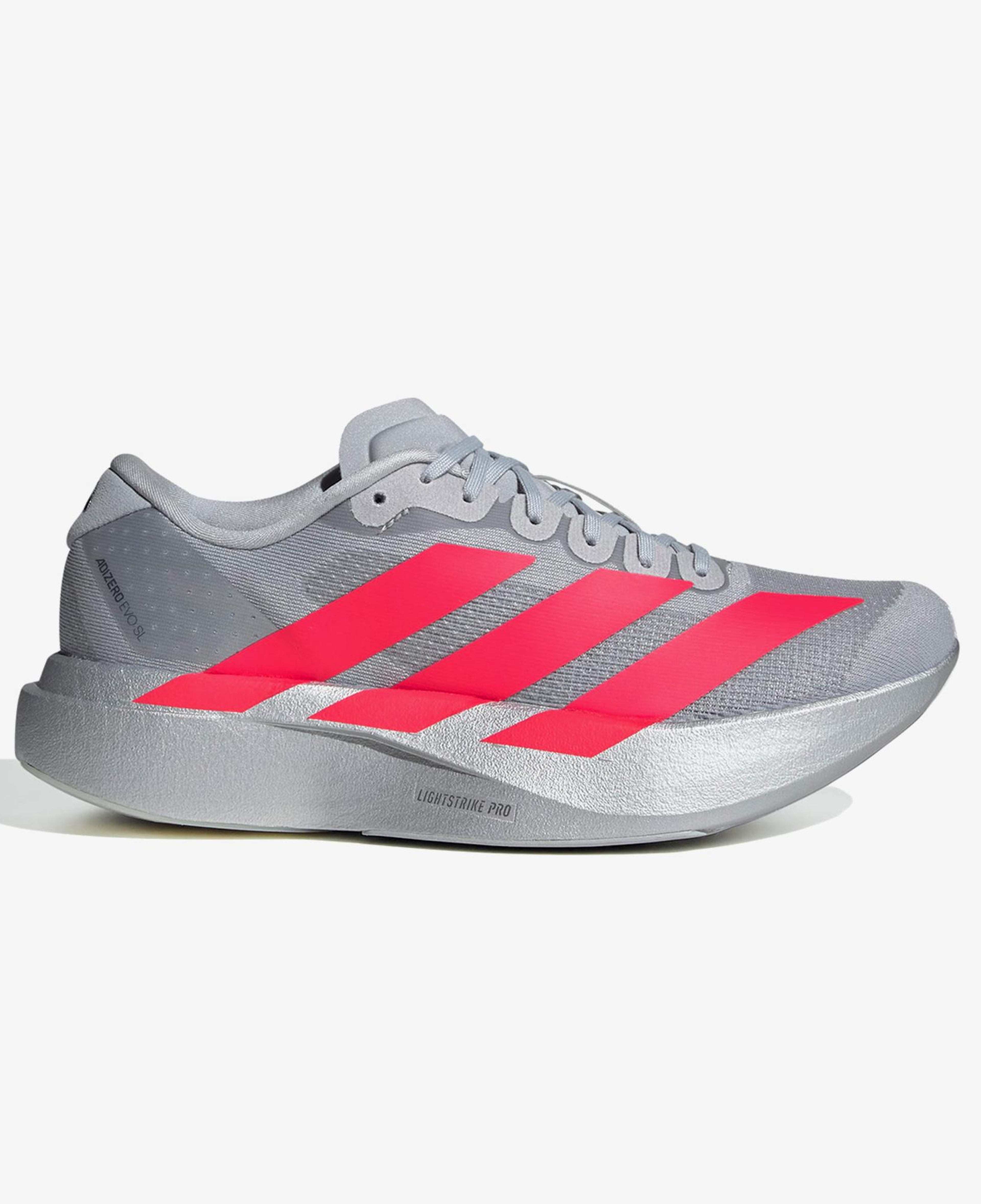 adidas Adizero Evo Sl Kadın Gri Koşu Ayakkabısı