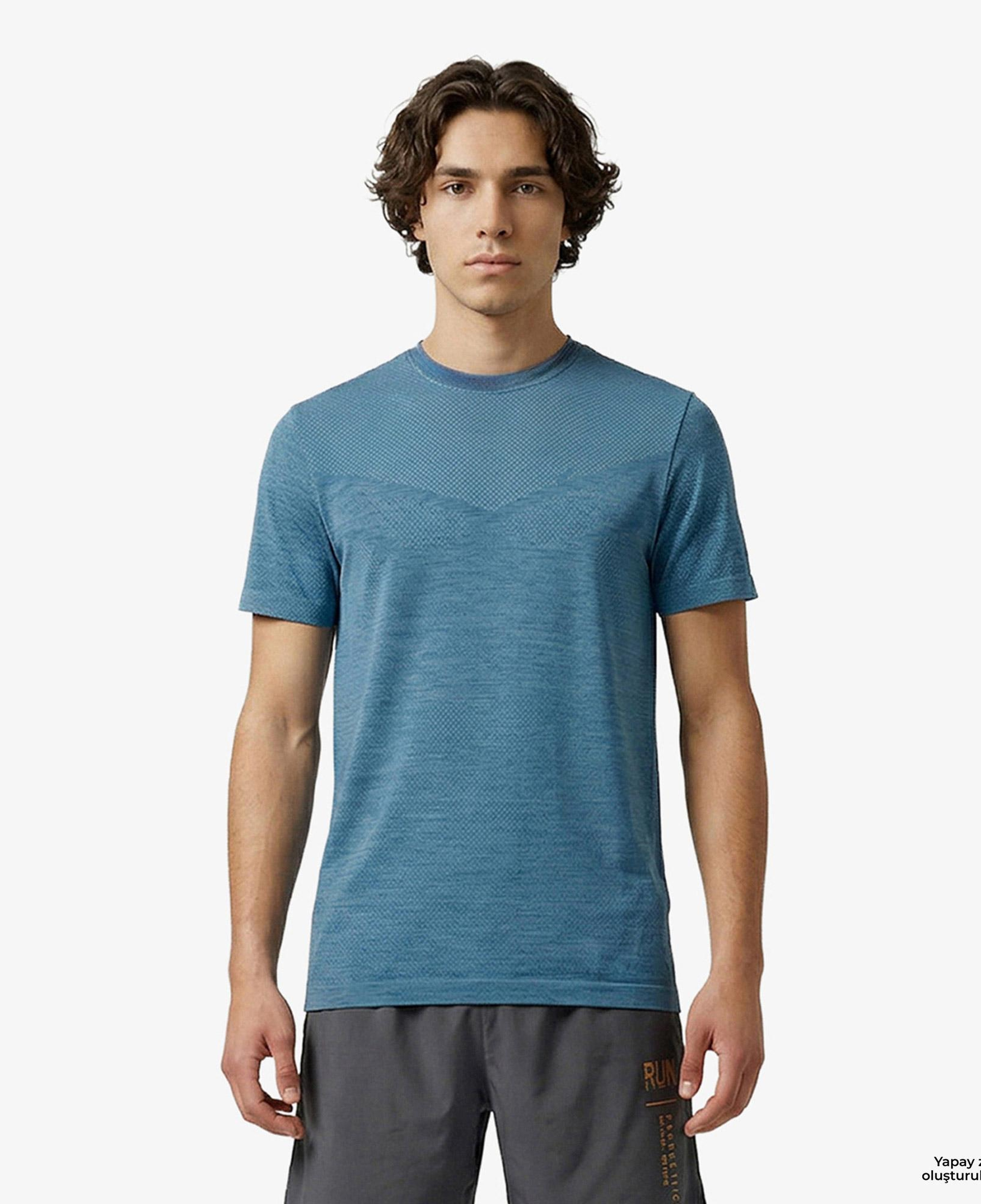 Energetics Tayeb SS M Erkek Mavi T-Shirt