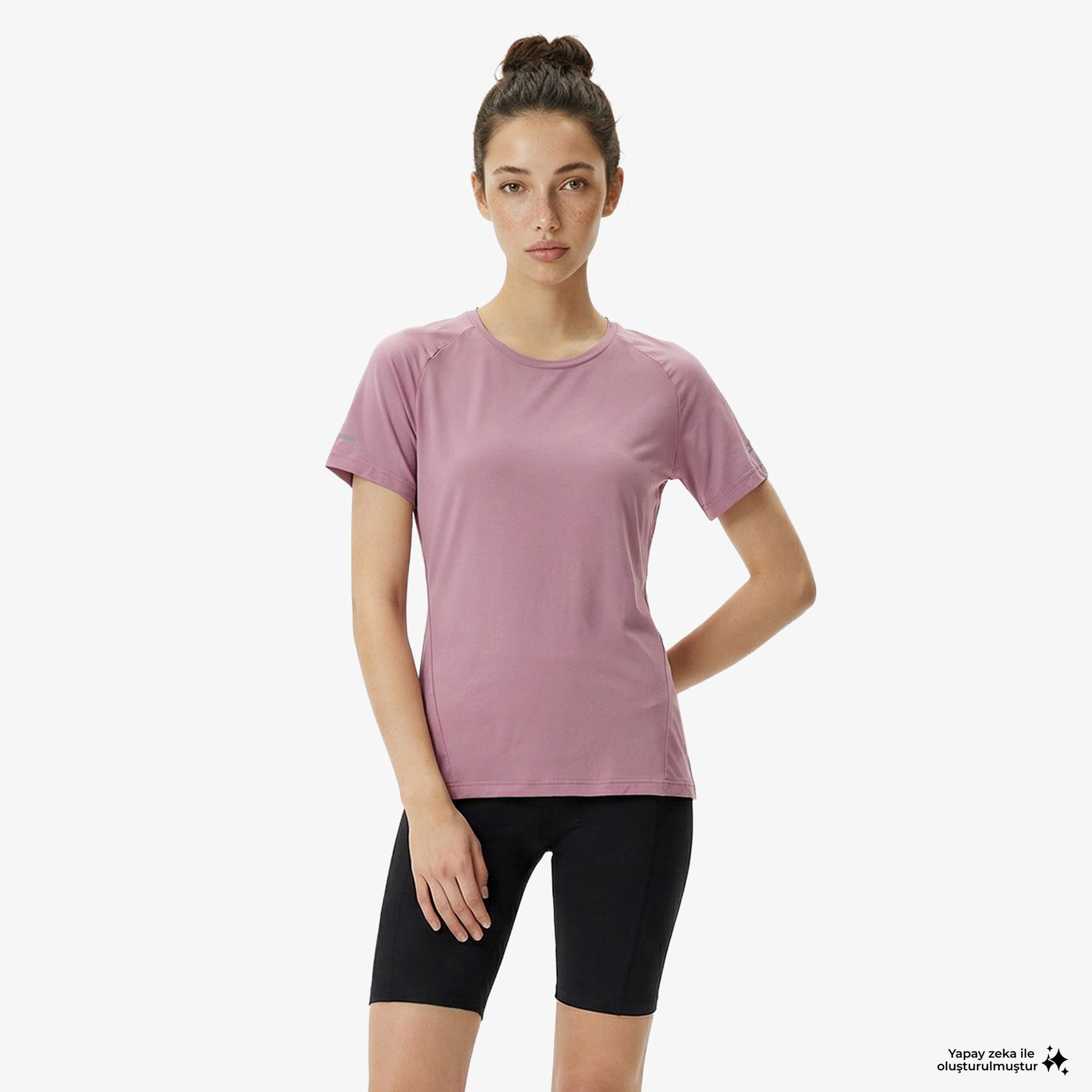Energetics Kadın Pembe Antrenman T-shirt