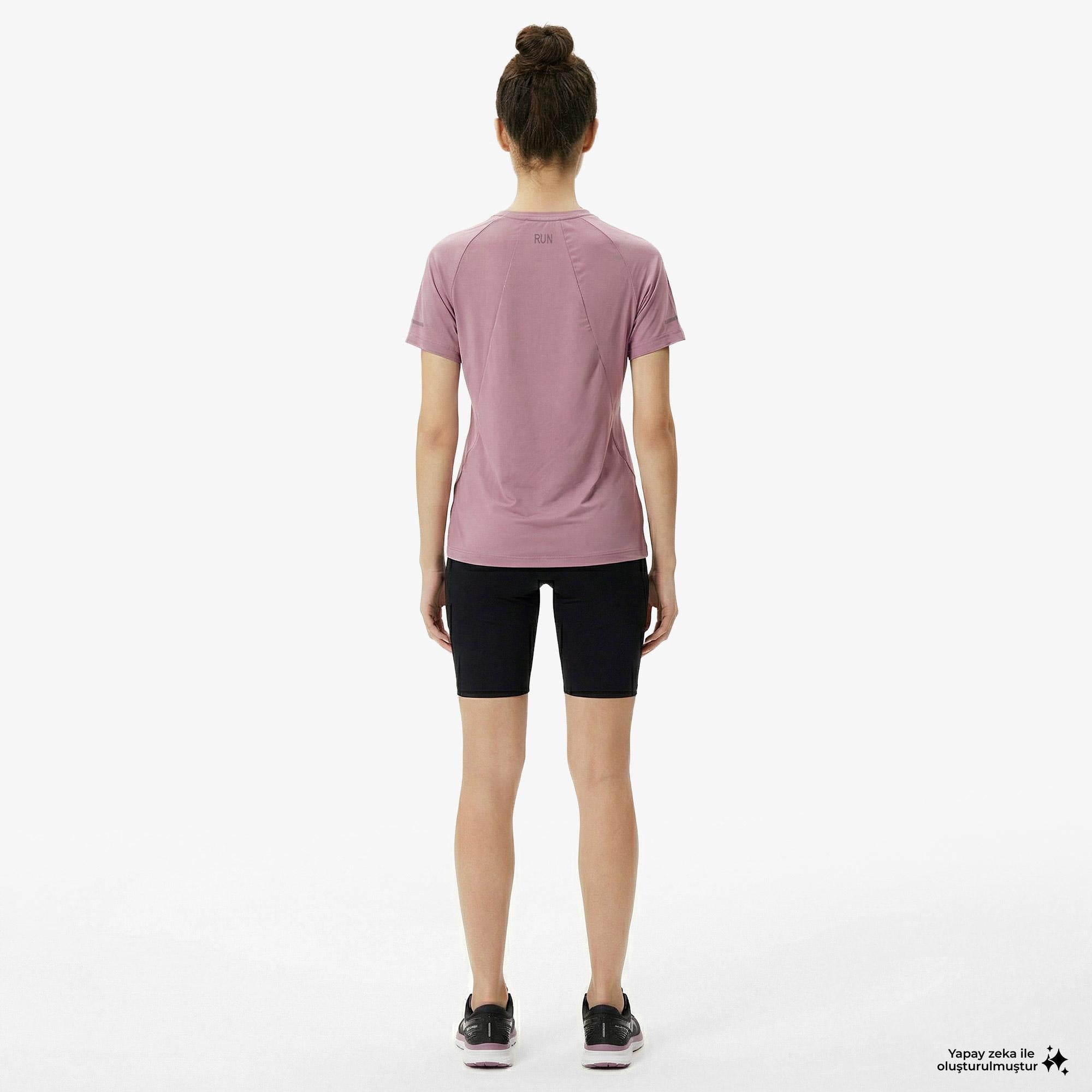 Energetics Kadın Pembe Antrenman T-shirt