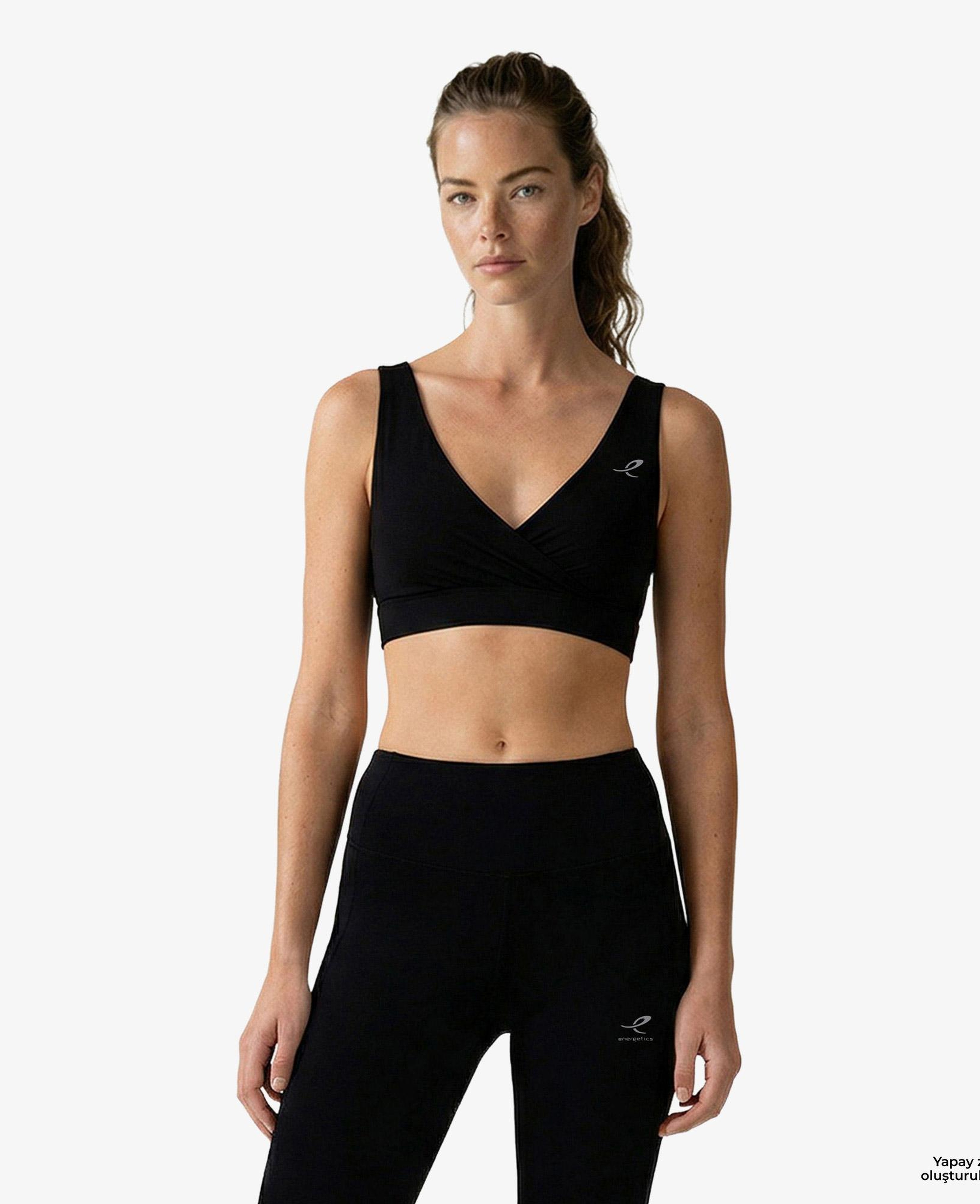 Energetics Kadın Siyah Antrenman Bra