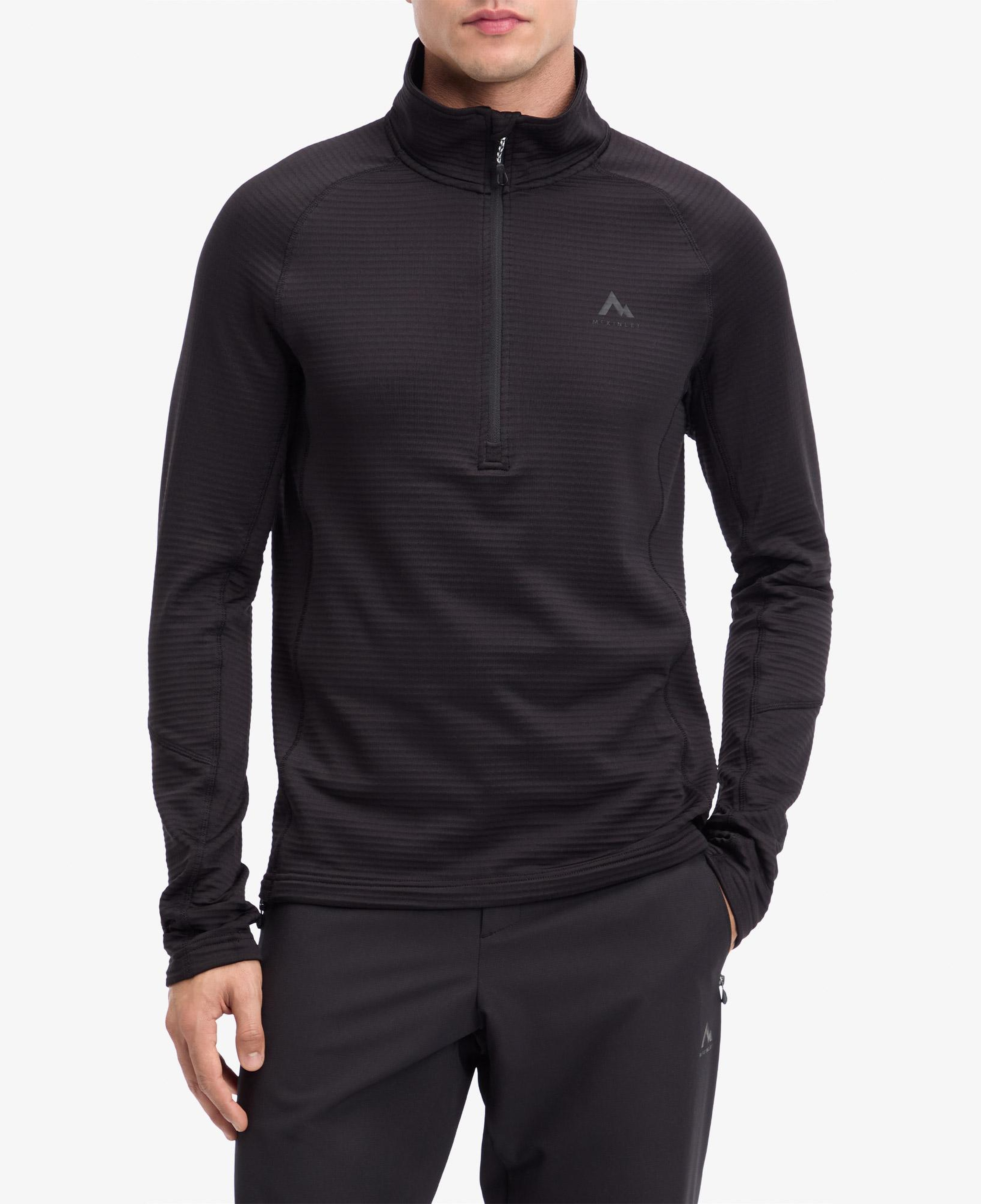 McKinley Sylvin M Erkek Siyah Outdoor Polar