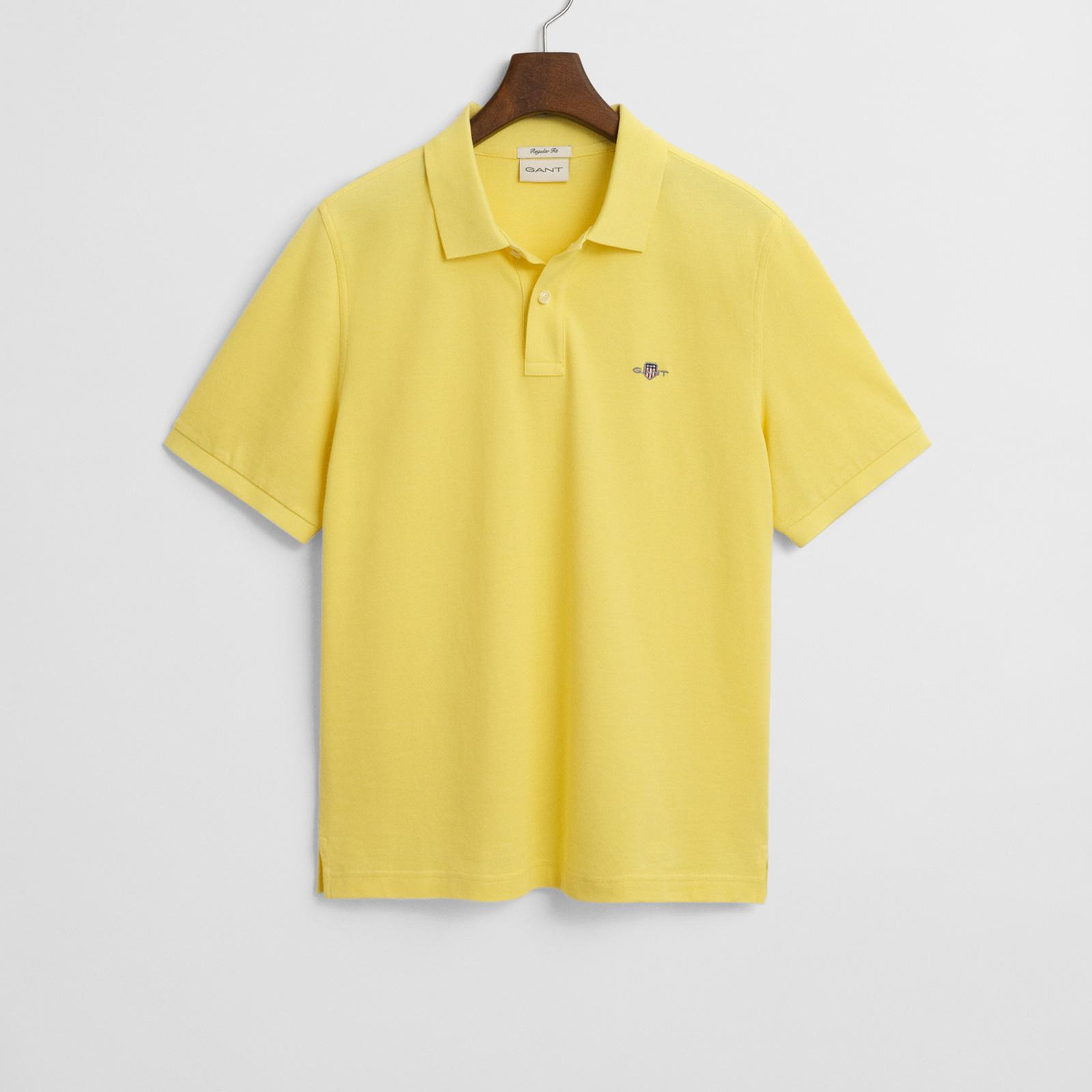 GANT Erkek Sarı Regular Fit Polo