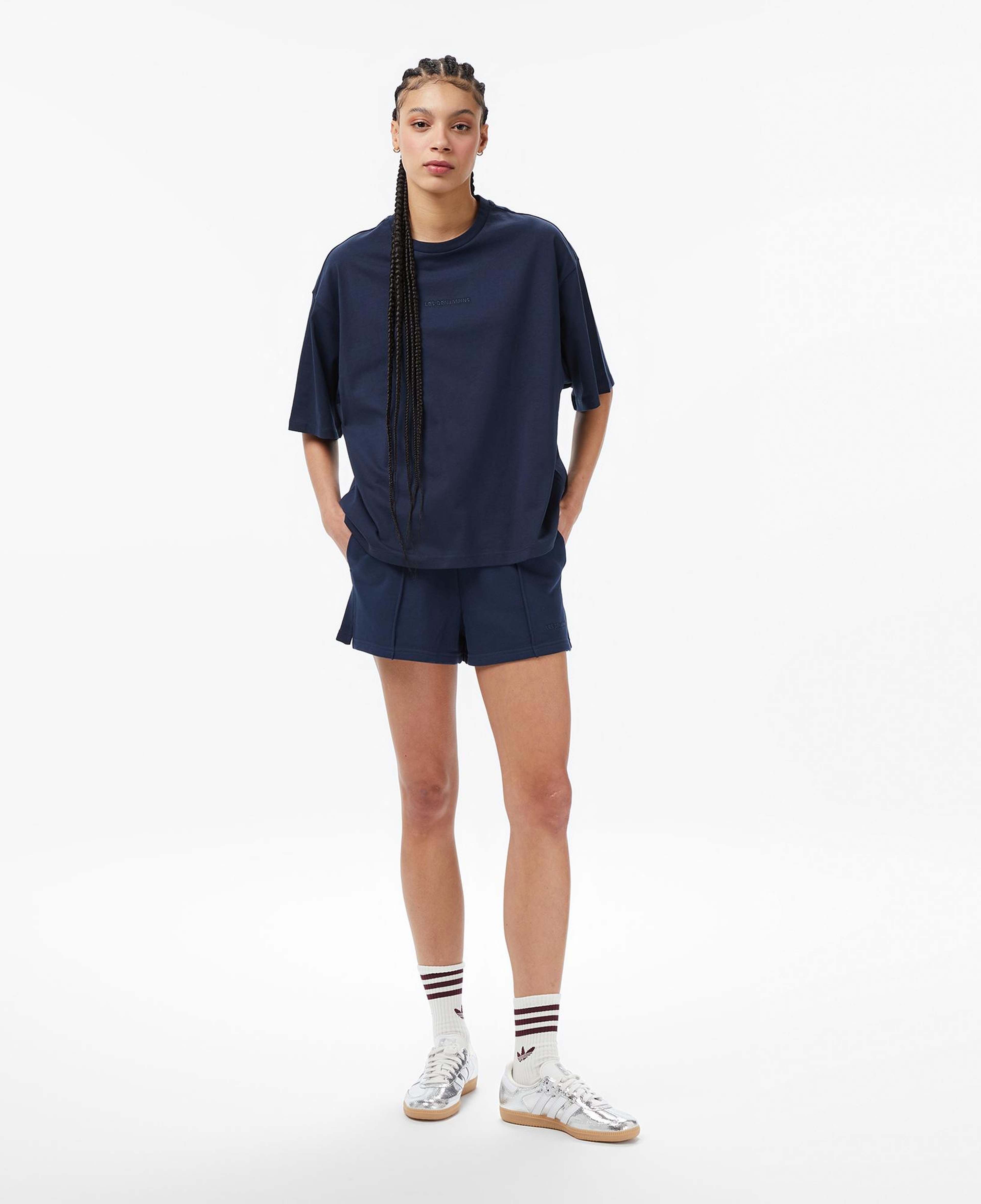 Les Benjamins Essentials 309 Kadın lacivert T-Shirt