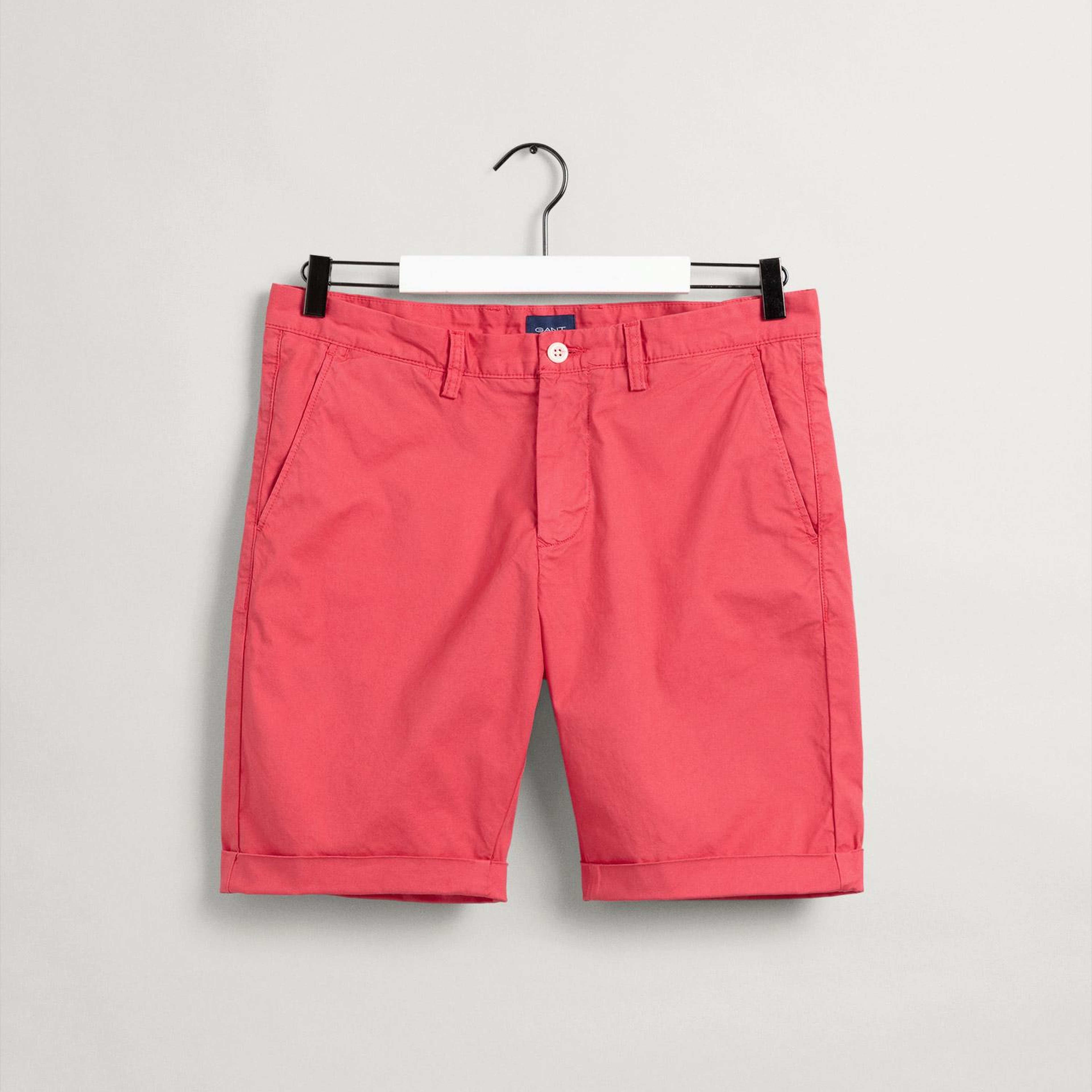 Gant Erkek Pembe Regular Fit Şort