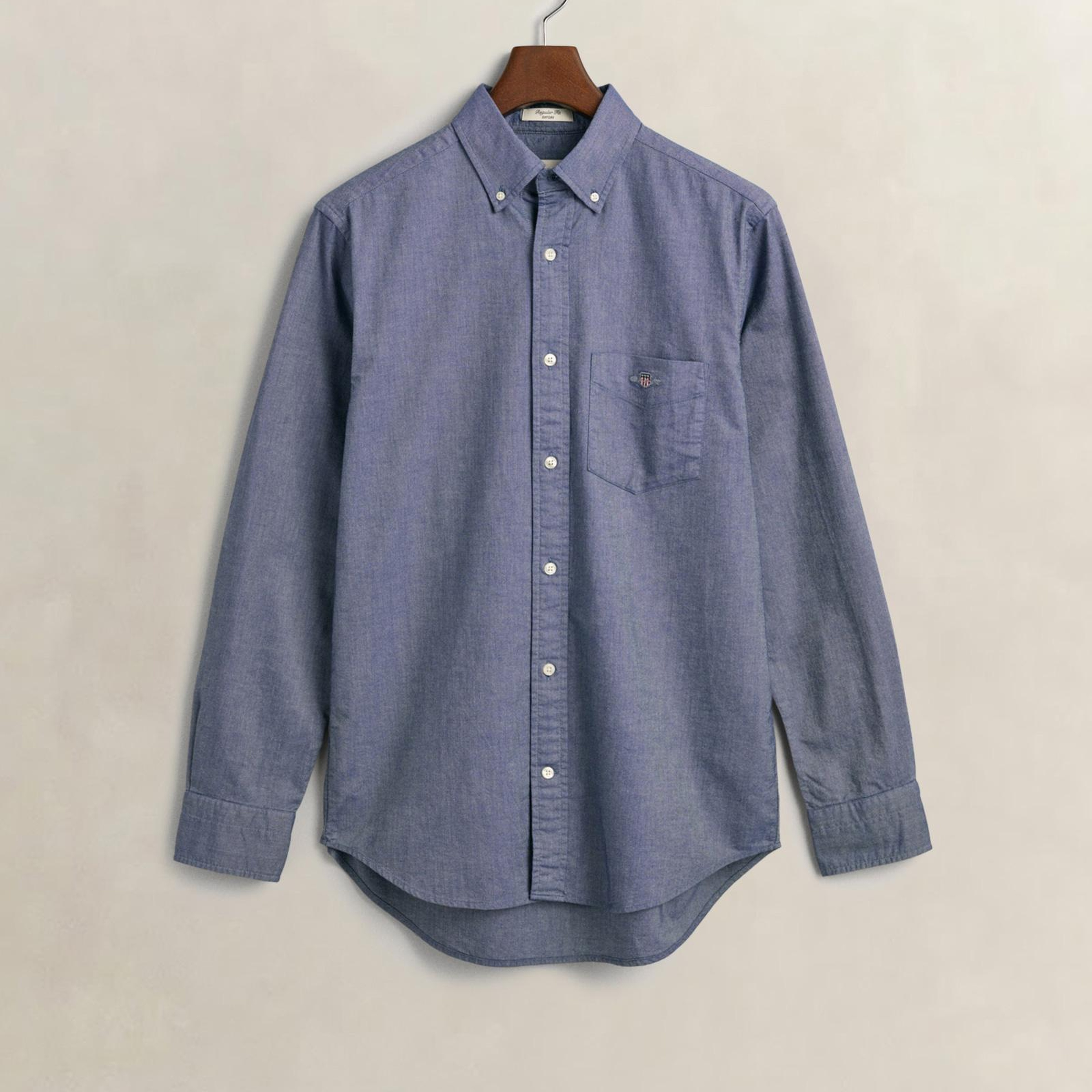 GANT Erkek Mavi Regular Fit Oxford Gömlek