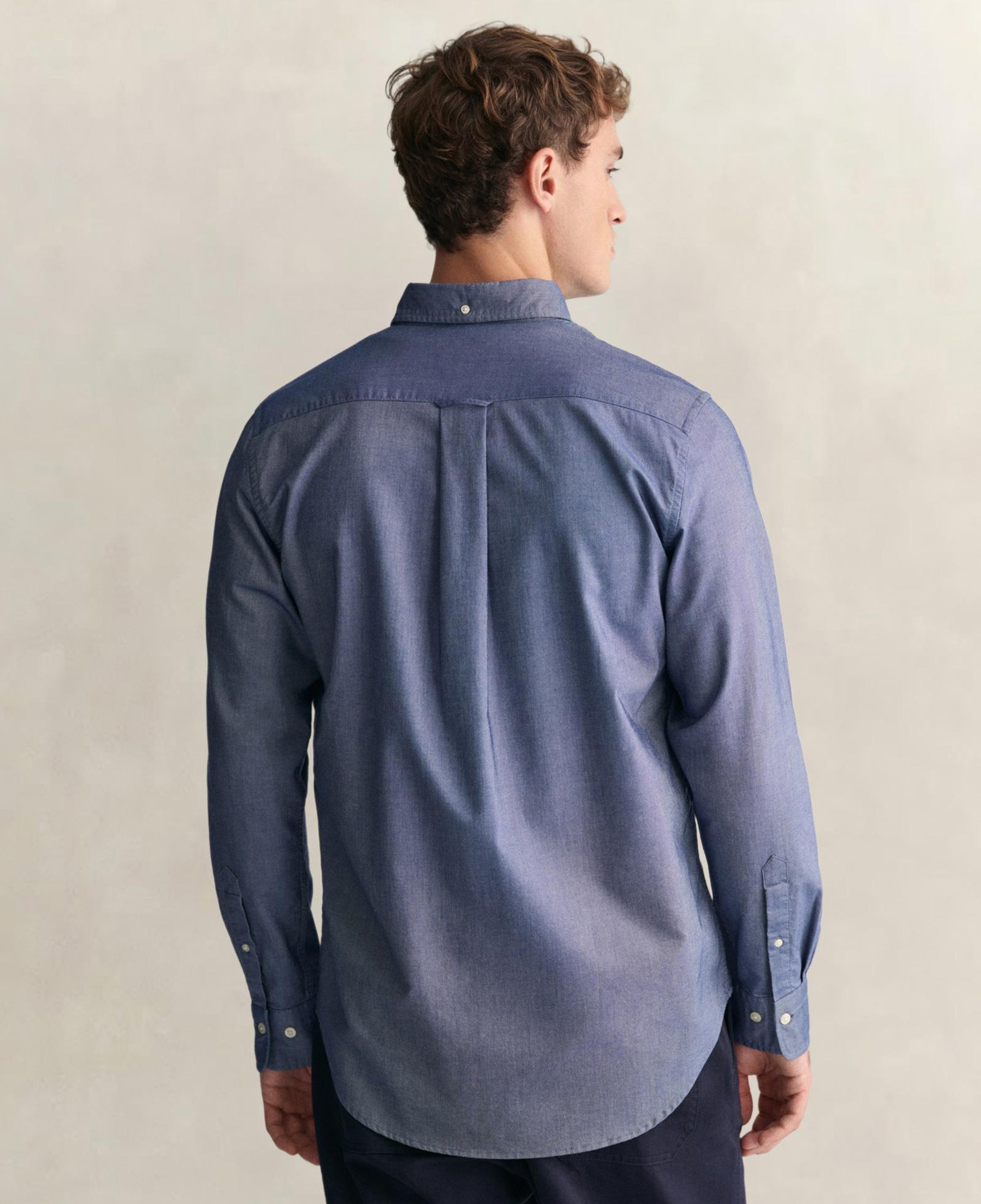 GANT Erkek Mavi Regular Fit Oxford Gömlek