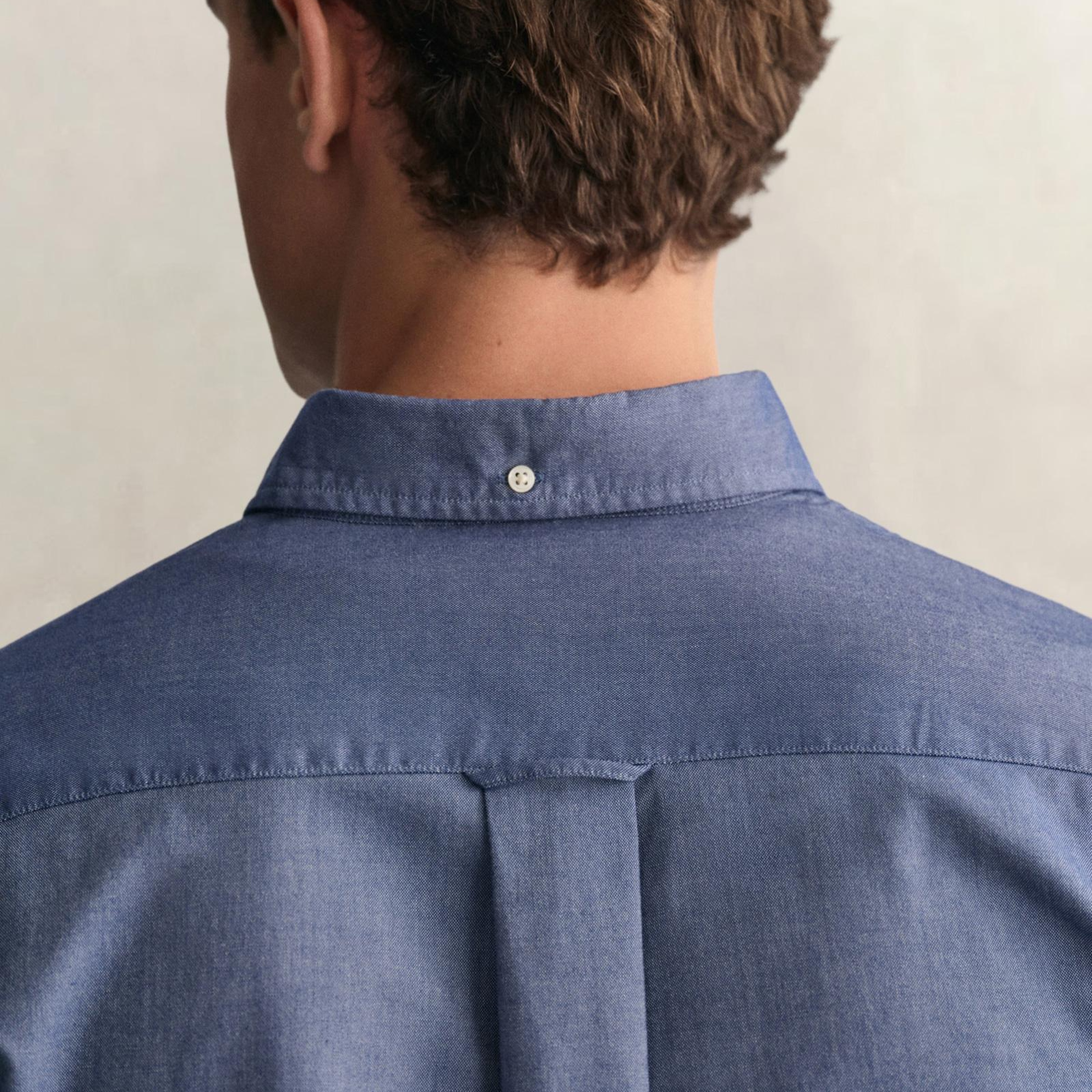 GANT Erkek Mavi Regular Fit Oxford Gömlek