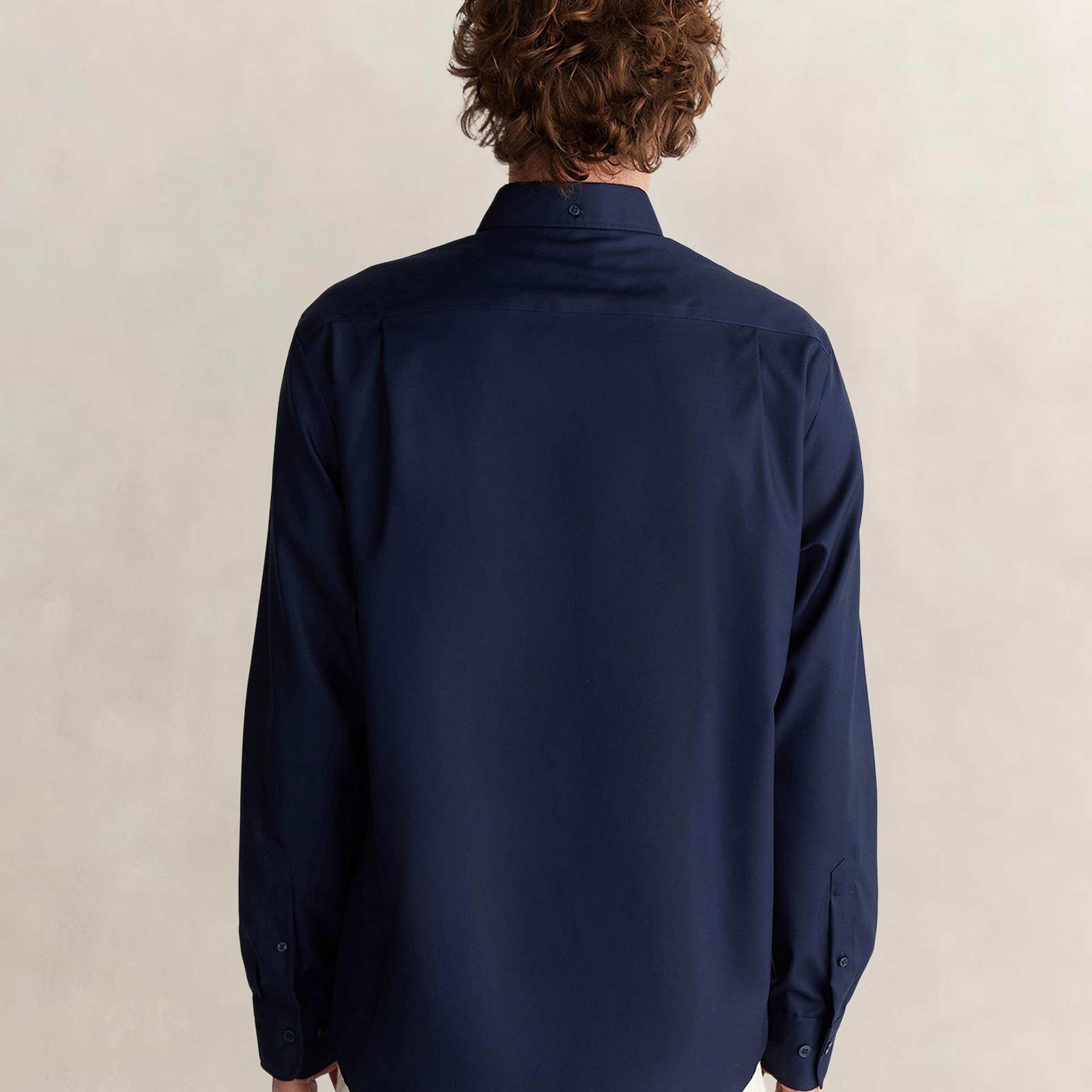 GANT Erkek Lacivert Regular Fit Gömlek