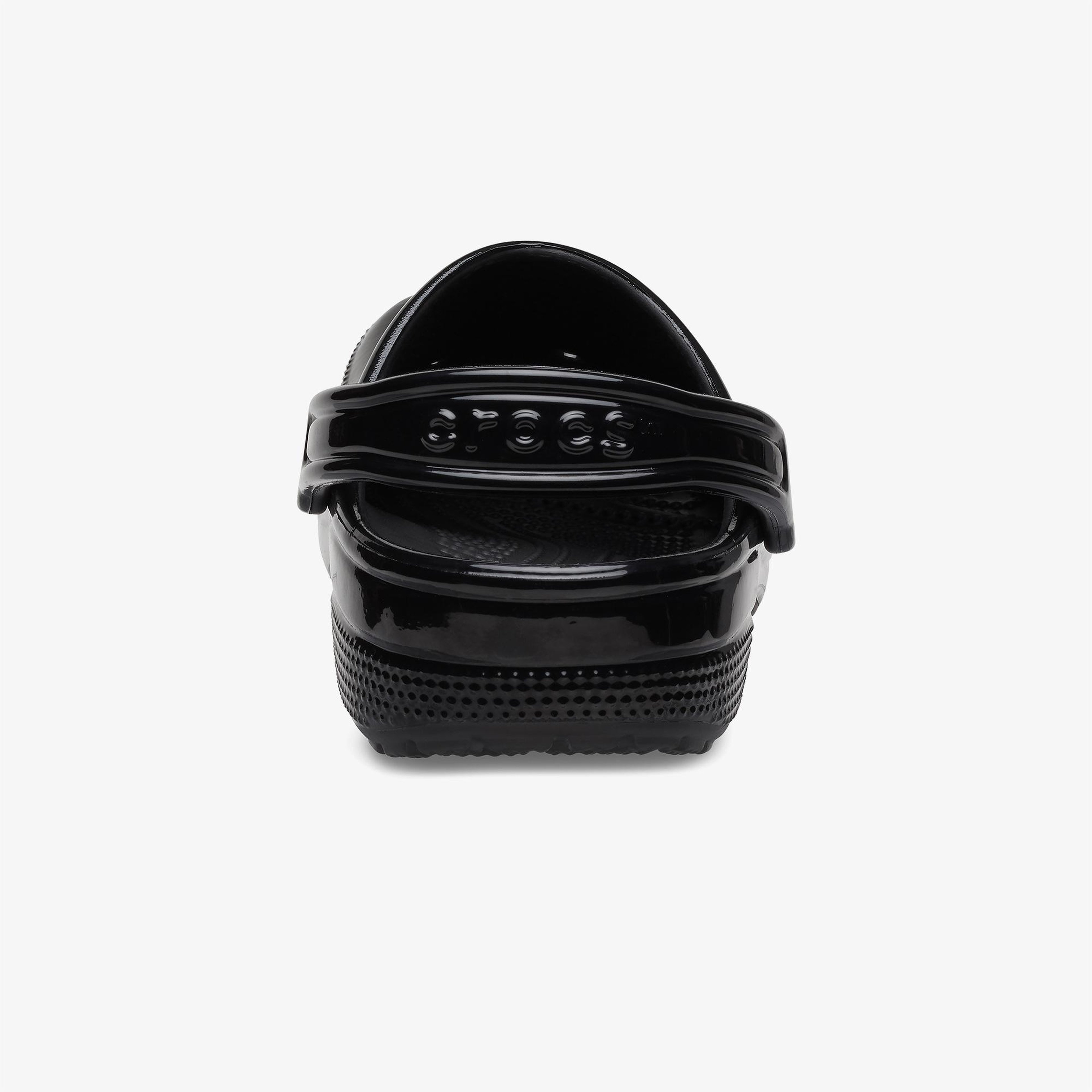 Crocs Classic High Shine Kadın Siyah Terlik
