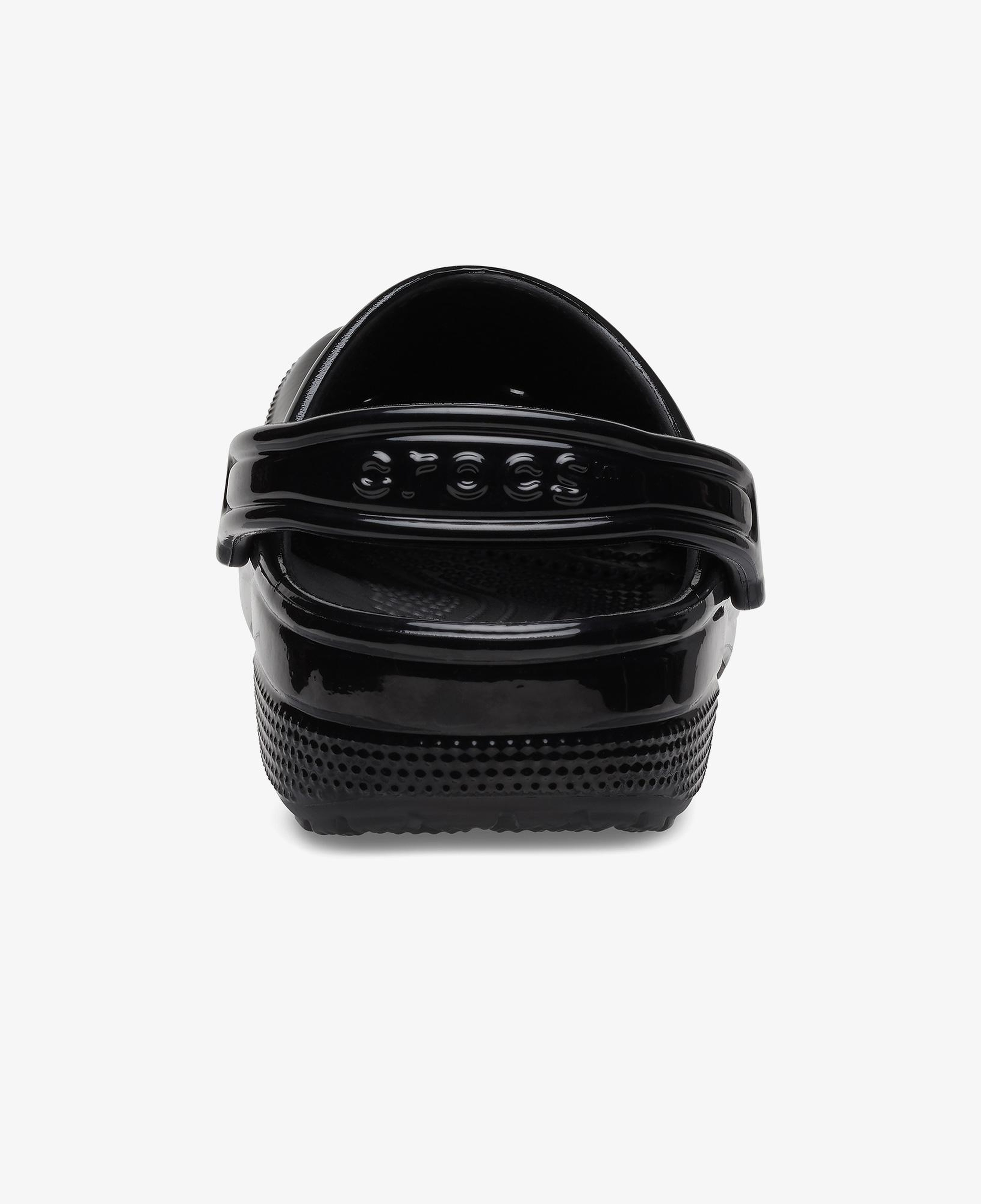 Crocs Classic High Shine Kadın Siyah Terlik