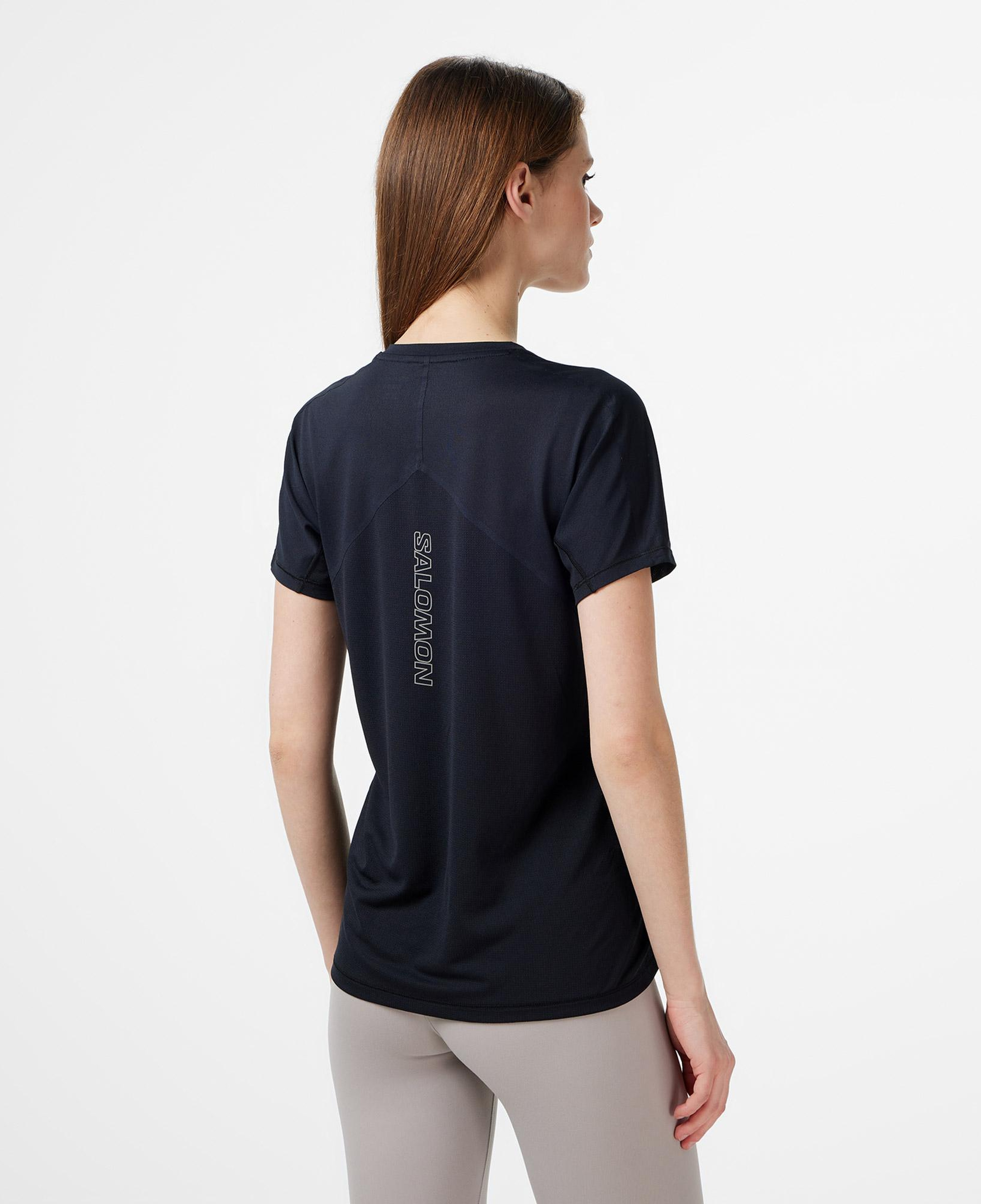 Salomon S/Lab Sense Kadın Siyah Koşu T-Shirt