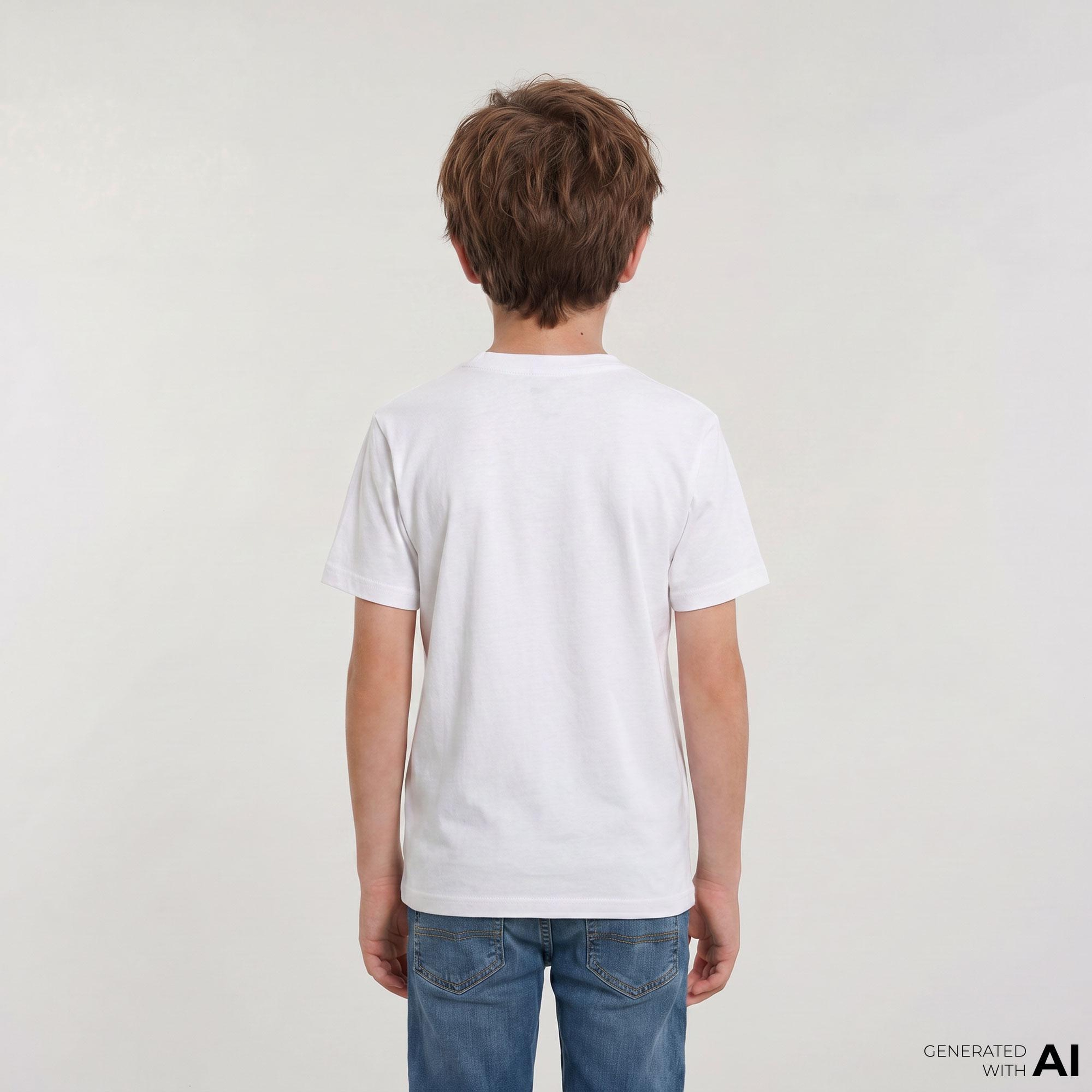 Vans By Blocked Box Ss Çocuk Beyaz T-Shirt